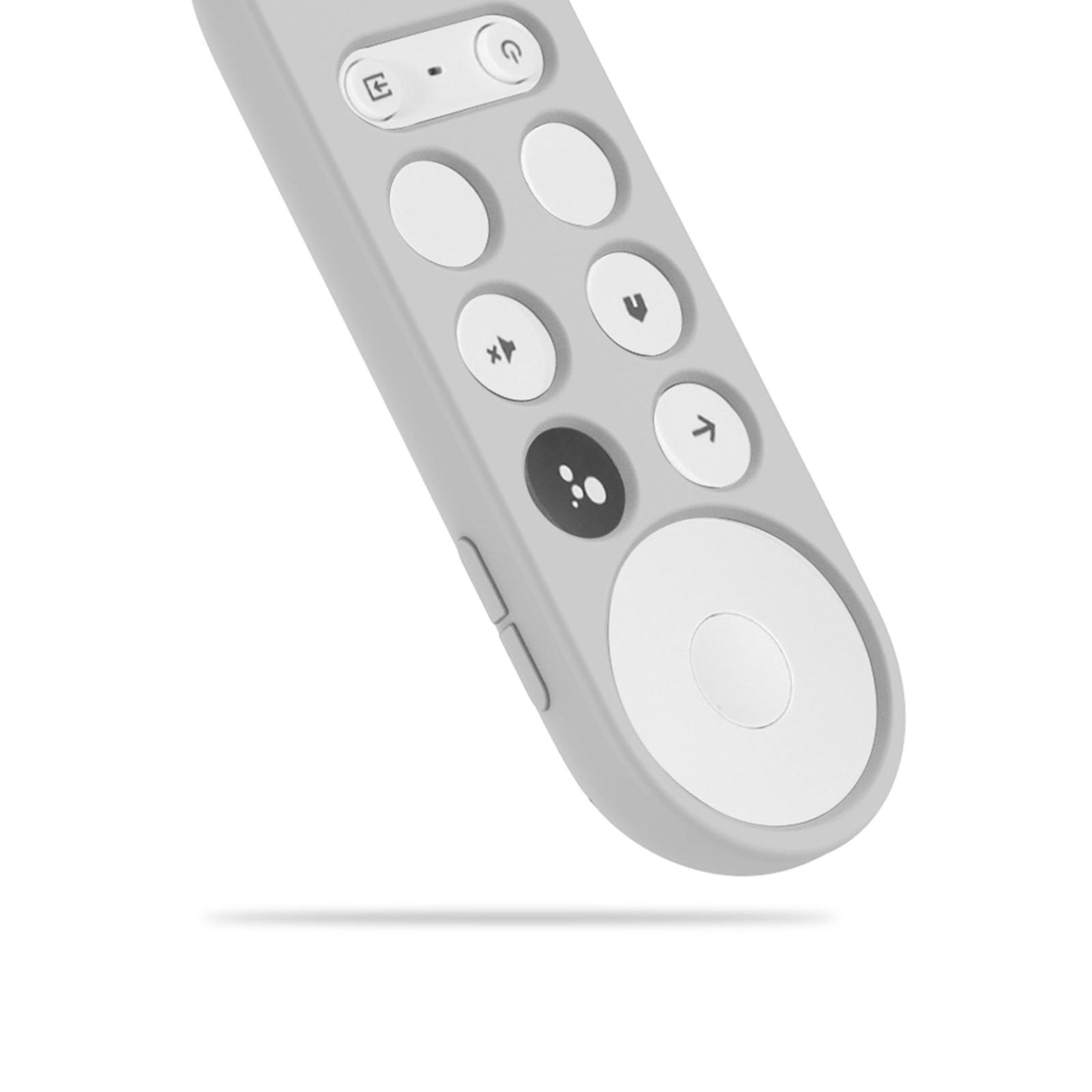 Silicone Protective Case Remote Cover for Google 2020 Voice Remote Grey