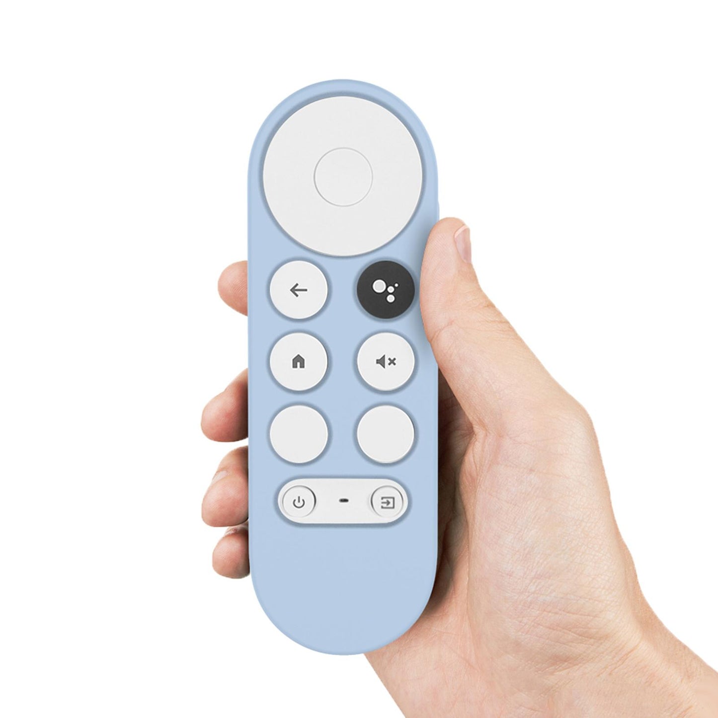 Silicone Protective Case Remote Cover for Google 2020 Voice Remote Blue