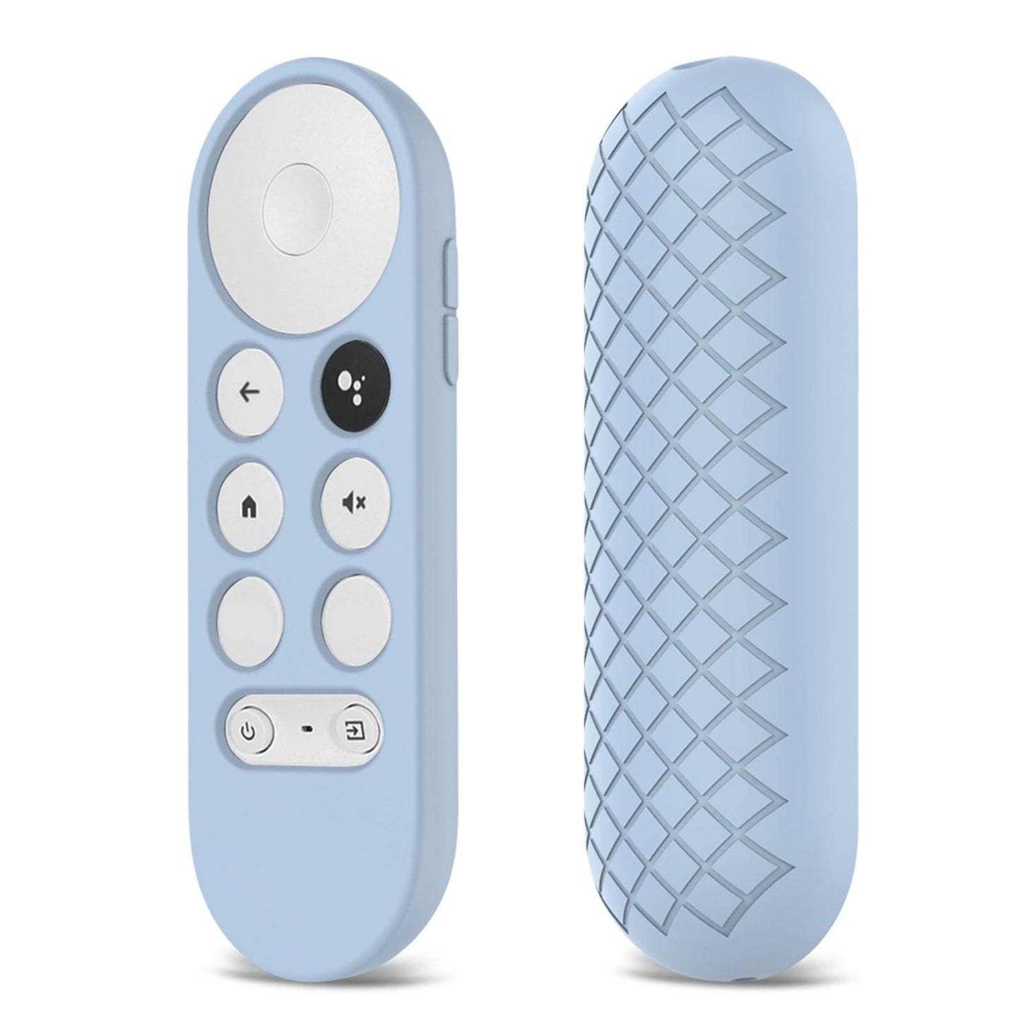 Silicone Protective Case Remote Cover for Google 2020 Voice Remote Blue