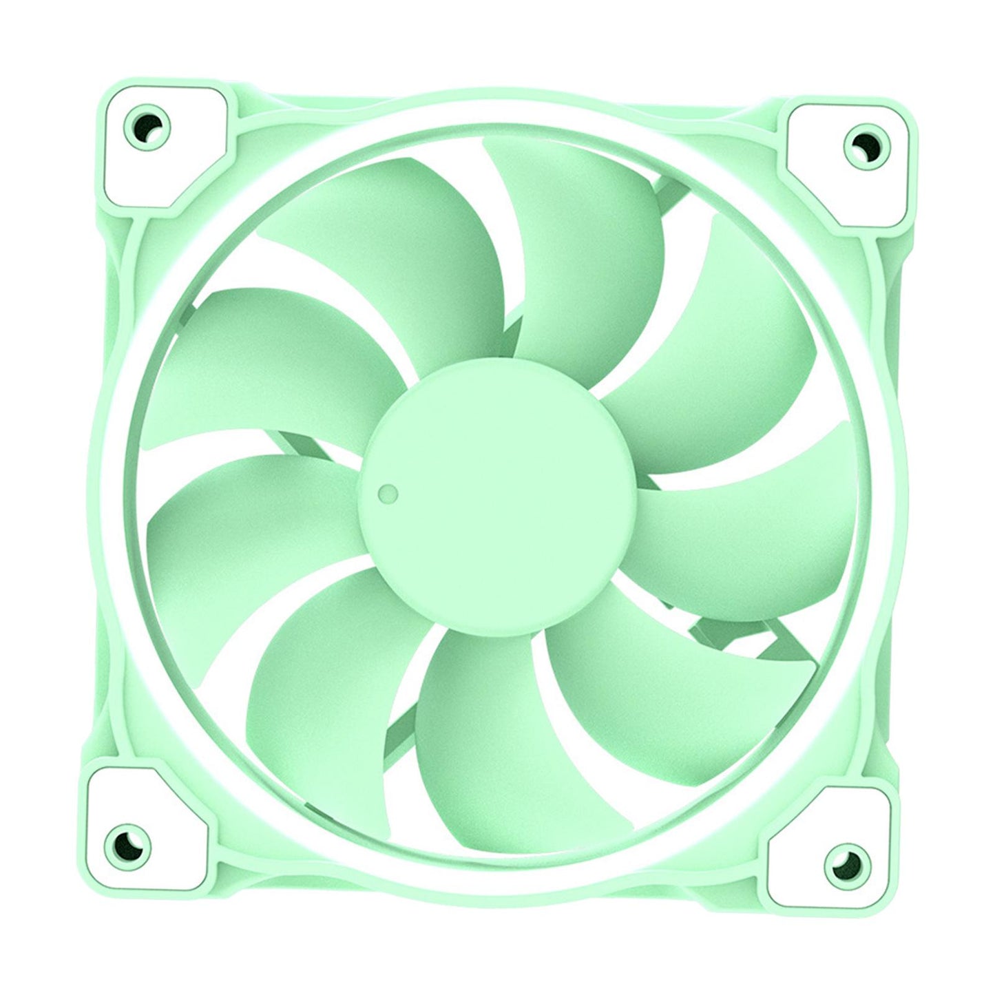 Case Fan PWM Case Fan 5V 3 PIN Motherboard Sync Computer Case Cooling Green