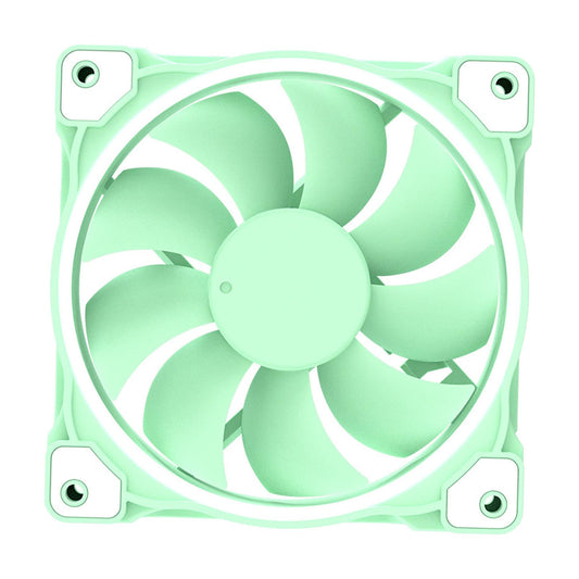 Case Fan PWM Case Fan 5V 3 PIN Motherboard Sync Computer Case Cooling Green