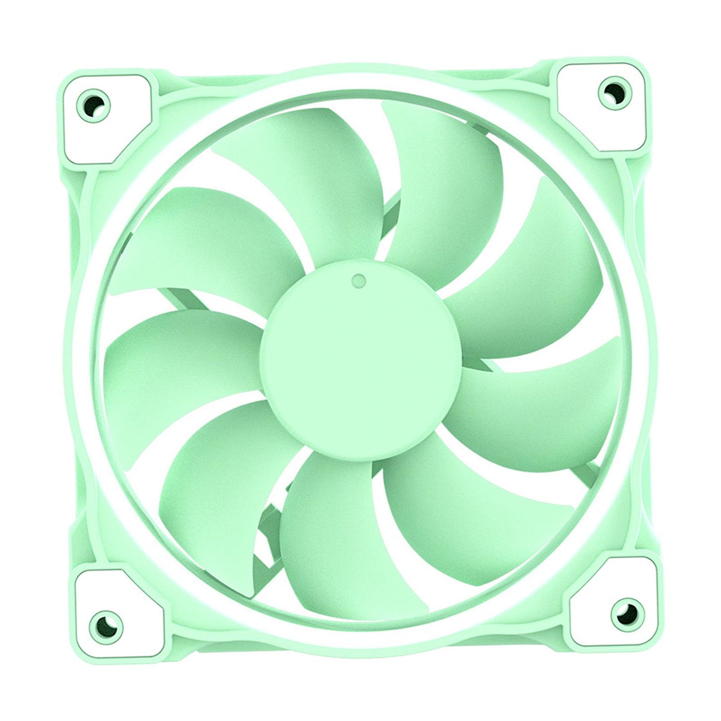 Case Fan PWM Case Fan 5V 3 PIN Motherboard Sync Computer Case Cooling Green