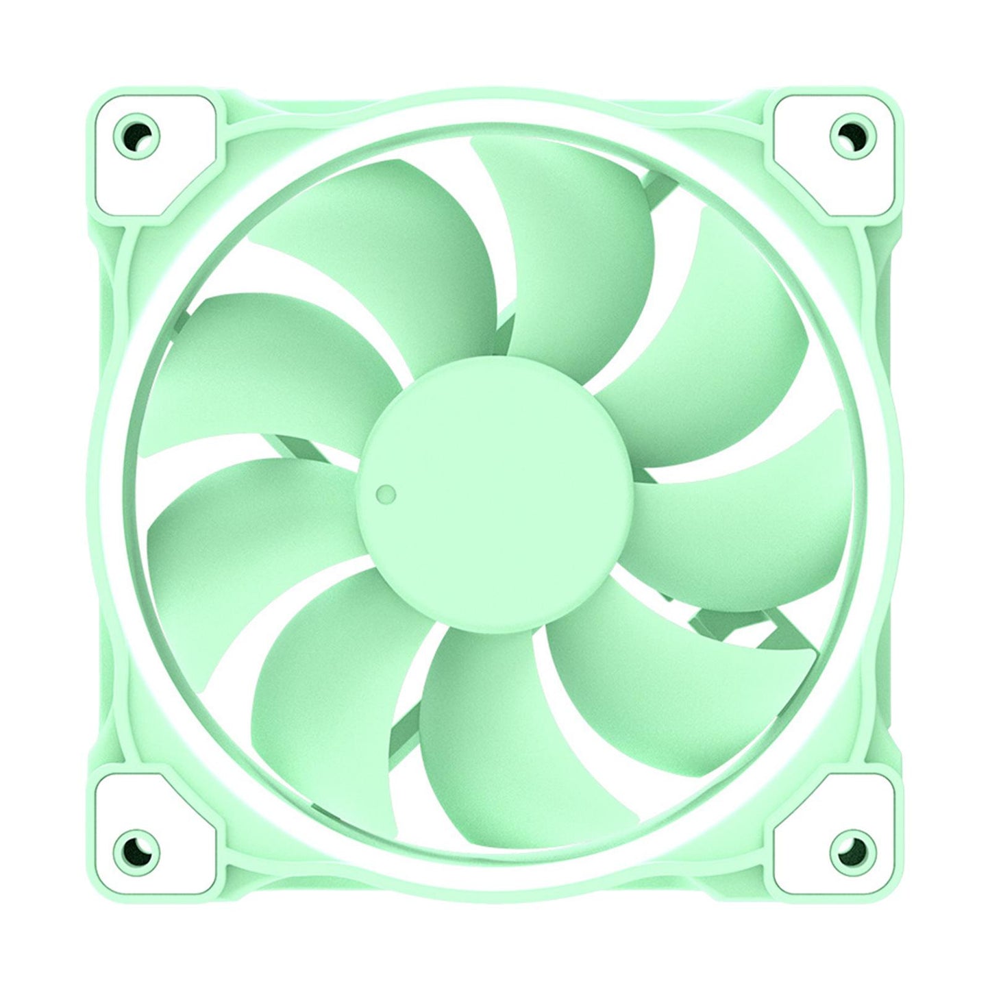 Case Fan PWM Case Fan 5V 3 PIN Motherboard Sync Computer Case Cooling Green