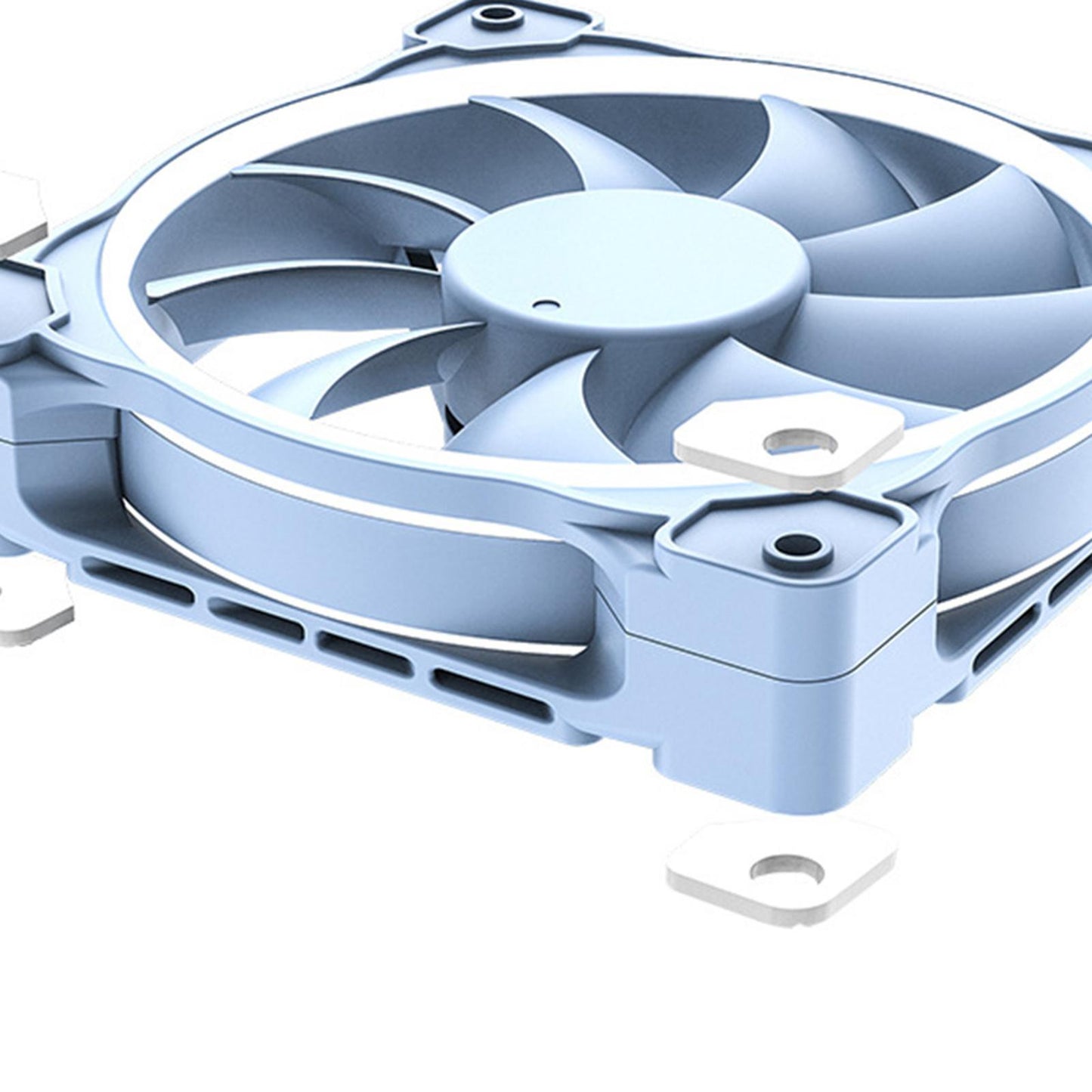Case Fan PWM Case Fan 5V 3 PIN Motherboard Sync Computer Case Cooling Blue
