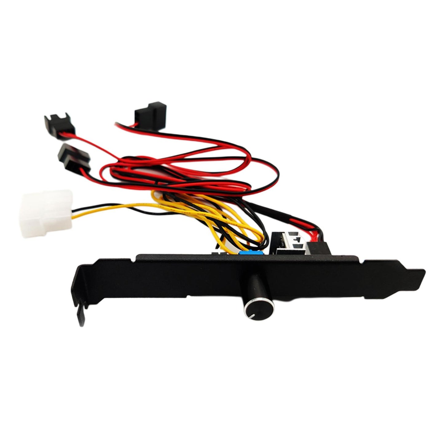 12V Computer PC Case Cooling Fan Hub Regulator 4Pin 3Pin Speed Controller 1