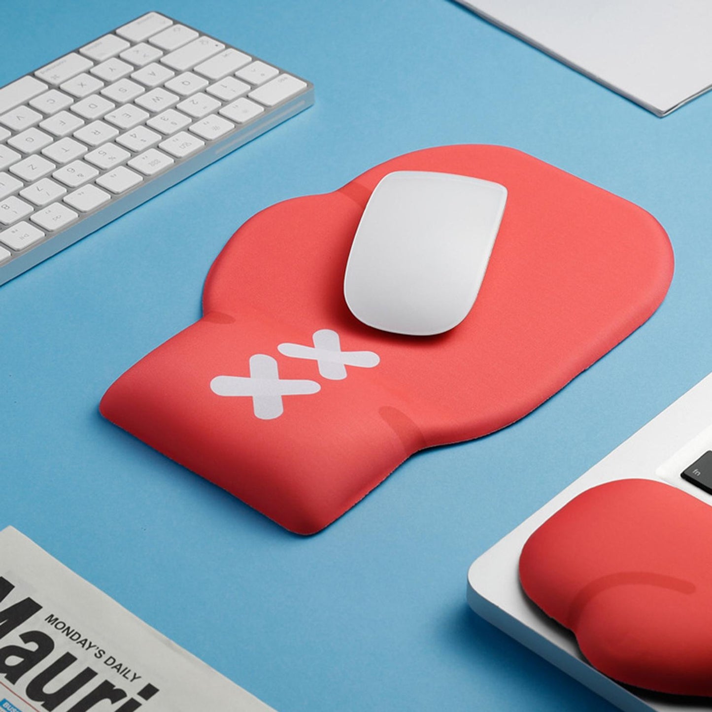 Keyboard Wrist Rest / Mouse Pad Pain Relief Comfortable  Mouse Mat