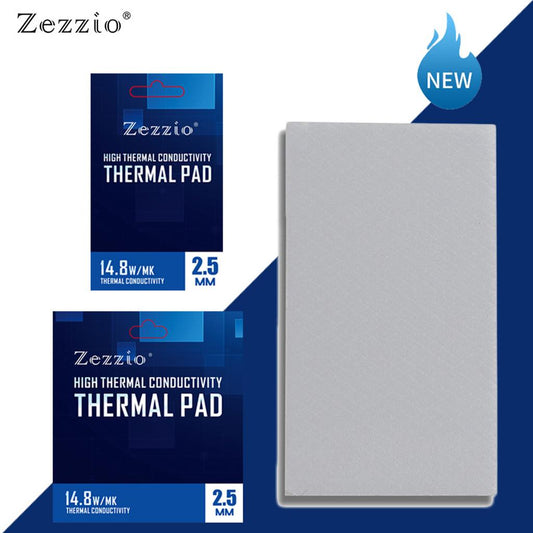 Silicone Thermal Pad Grease Pad for GPU/CPU Memory SSD Cooler  85x45x1.5mm