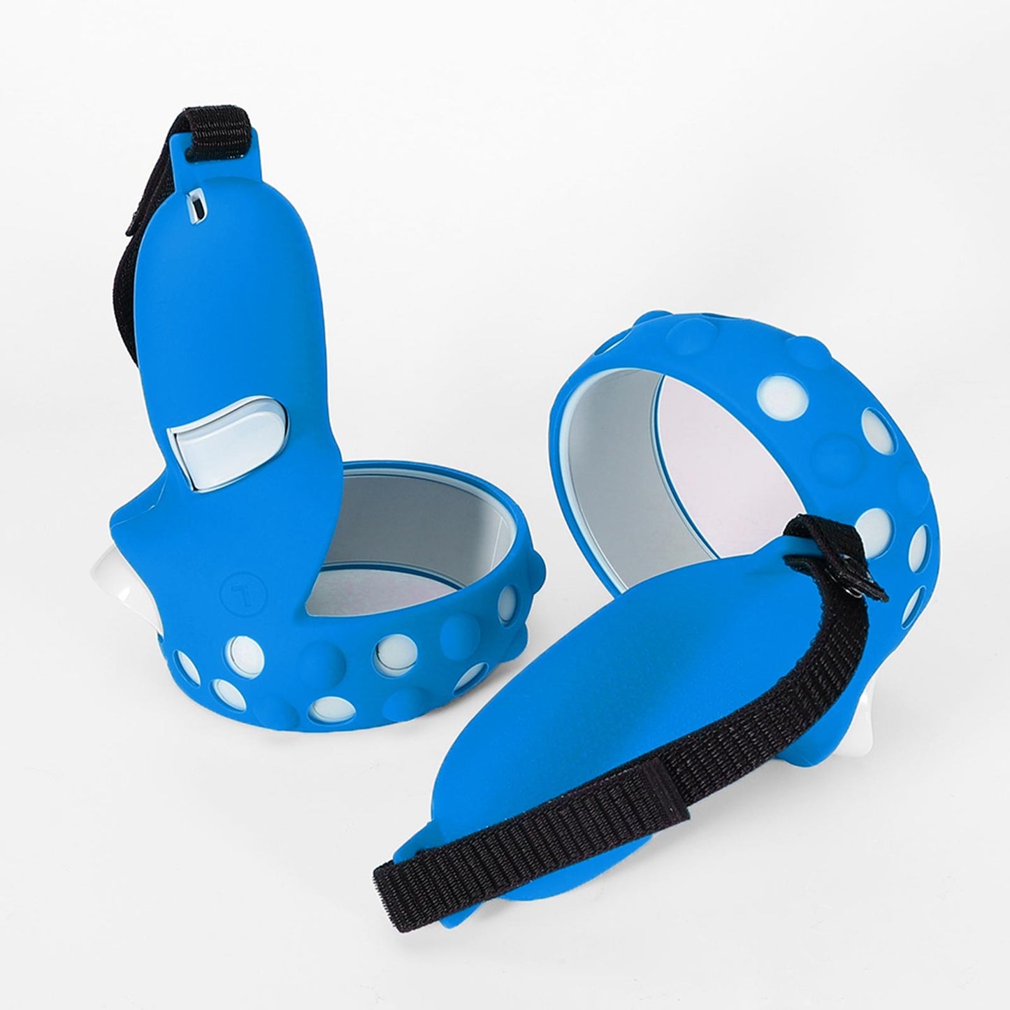 1 Pair Grip Cover Fit for Quest 2 Anti-Slip Handle Protective Sleeve Blue