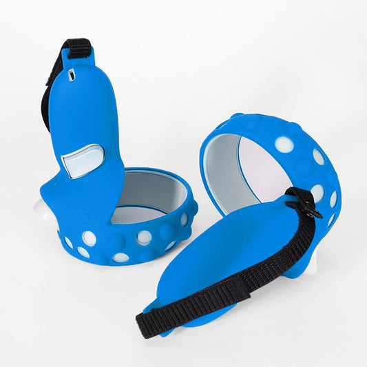1 Pair Grip Cover Fit for Quest 2 Anti-Slip Handle Protective Sleeve Blue