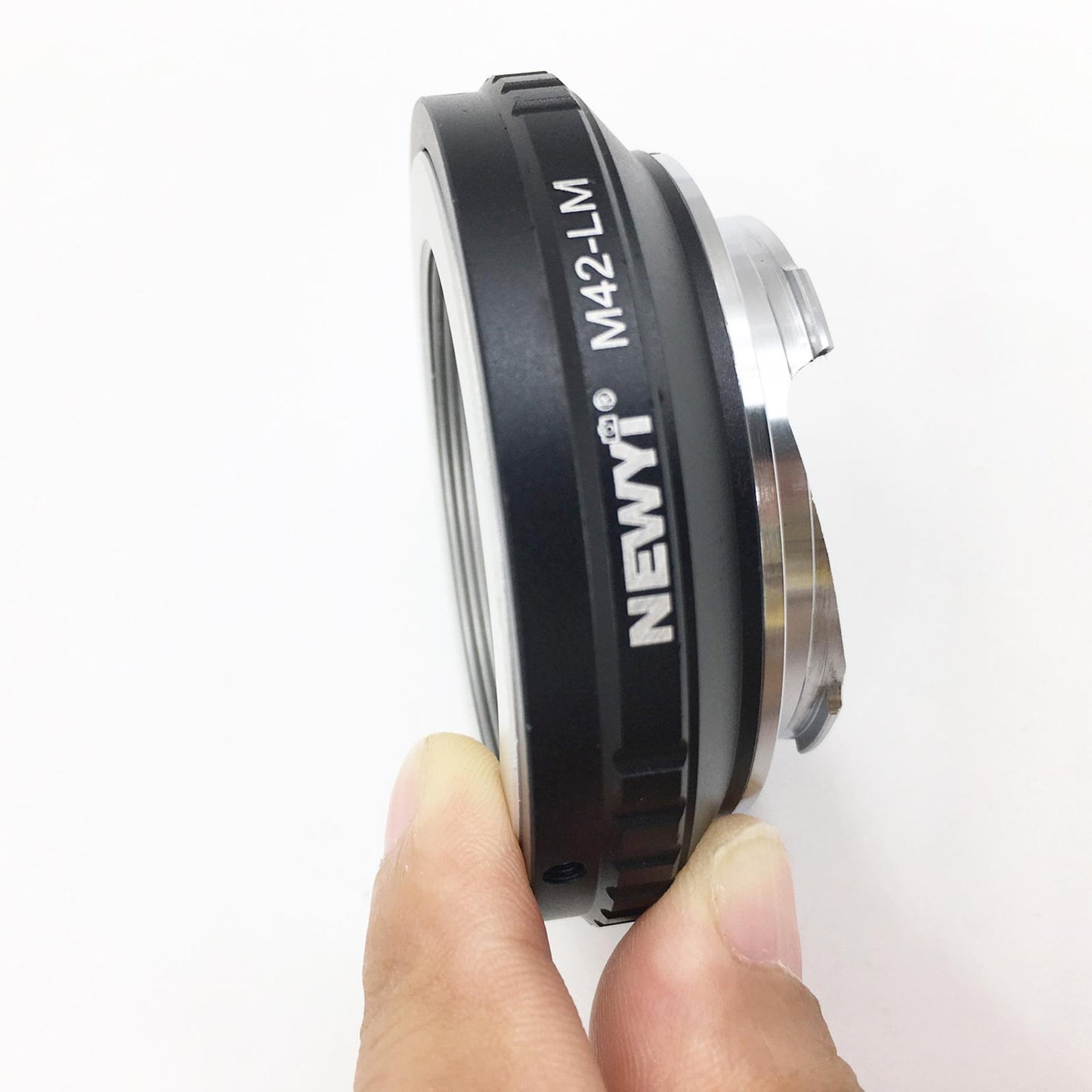 M42-LM Manual Lens Adapter Ring fit Techart LM-EA7 for Leica M Camera Black