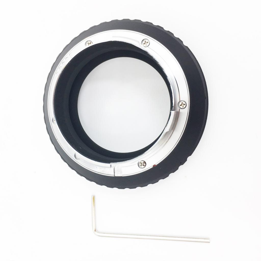 M42-LM Manual Lens Adapter Ring fit Techart LM-EA7 for Leica M Camera Black