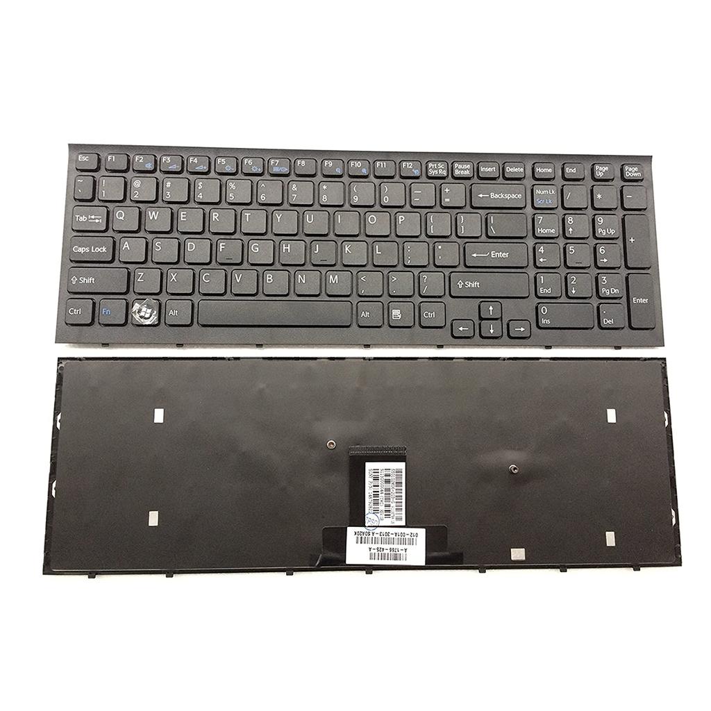 US Standard Laptop Keyboard Replacement Fit for Sony VPC VPC-EB1E9R