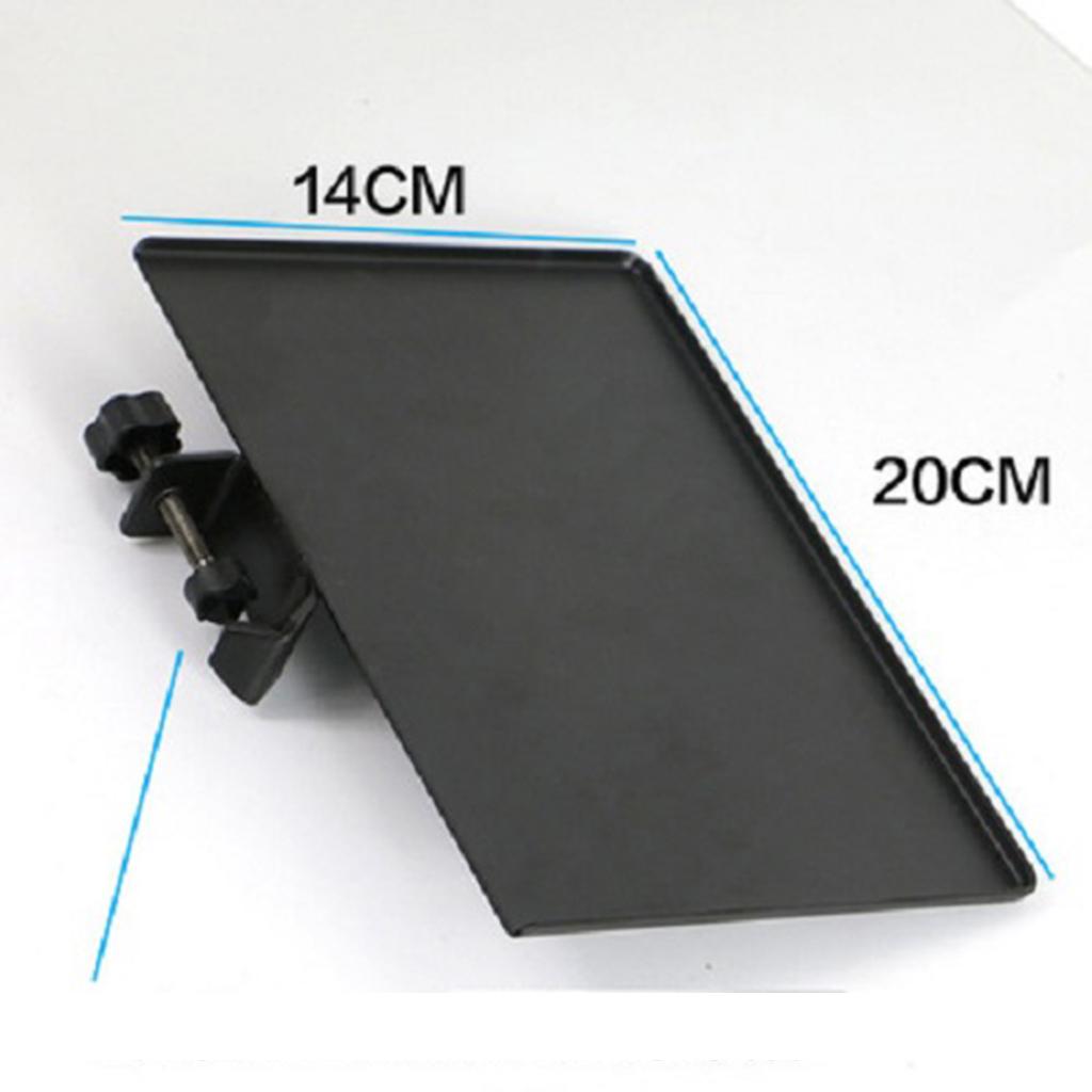 Sound Card Tray Music Sheet Microphone Stand Rack Phone Clip Holder  Small