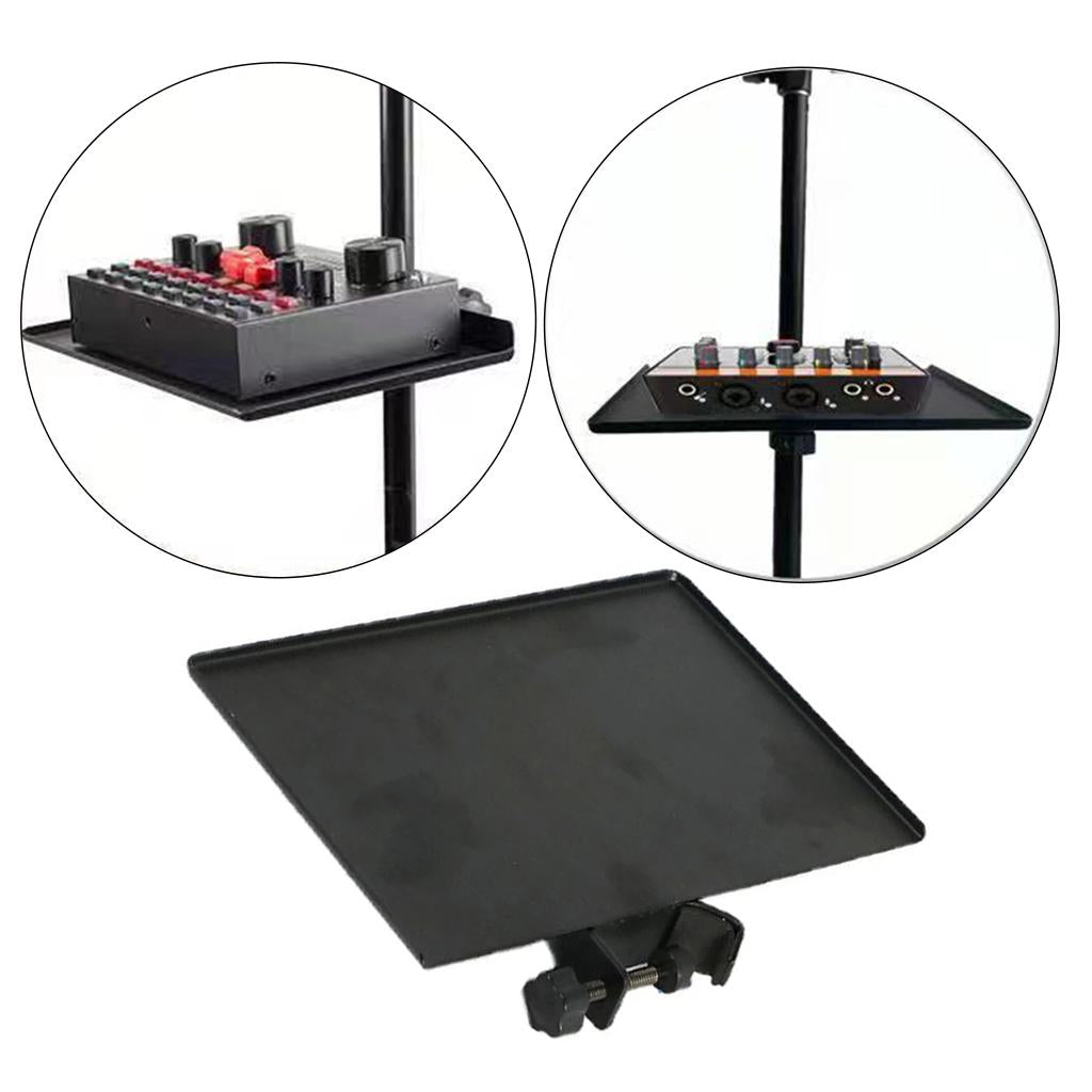 Sound Card Tray Music Sheet Microphone Stand Rack Phone Clip Holder  Large