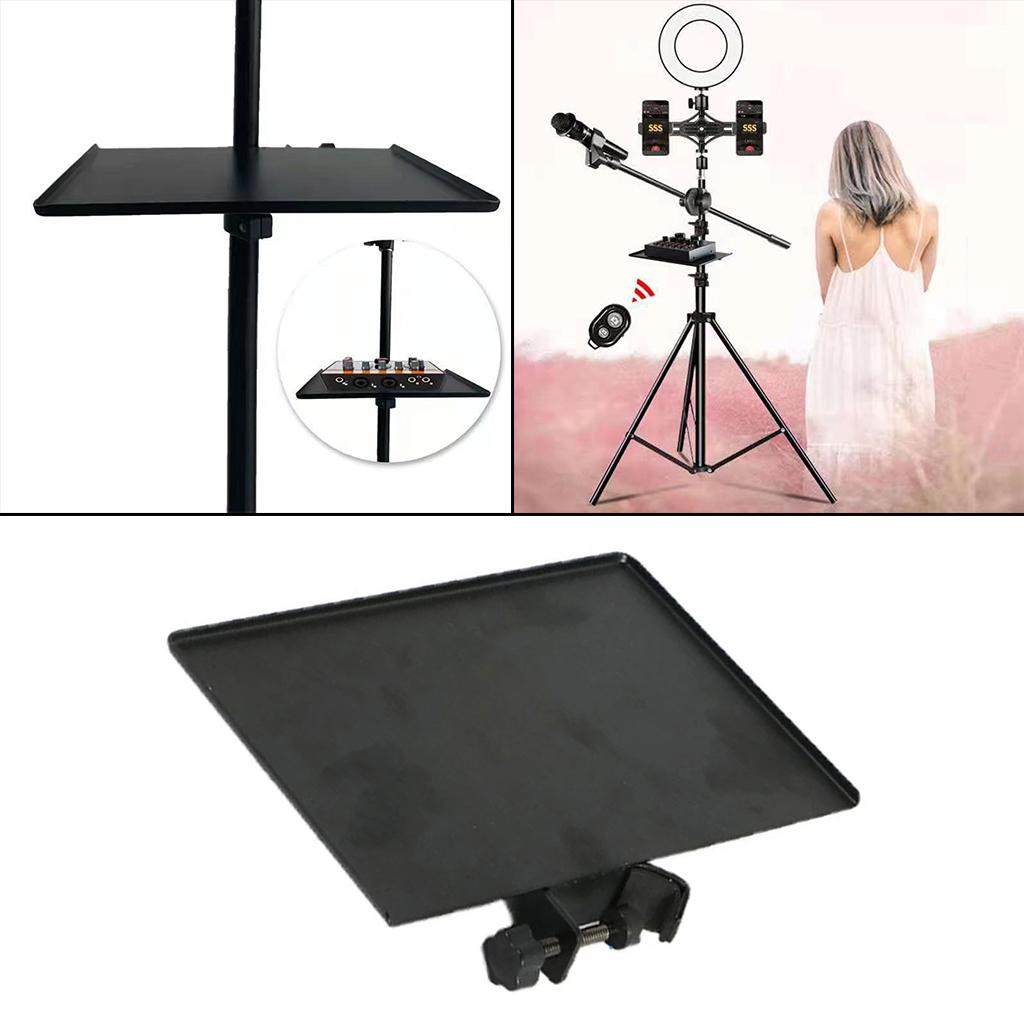 Sound Card Tray Music Sheet Microphone Stand Rack Phone Clip Holder  Large