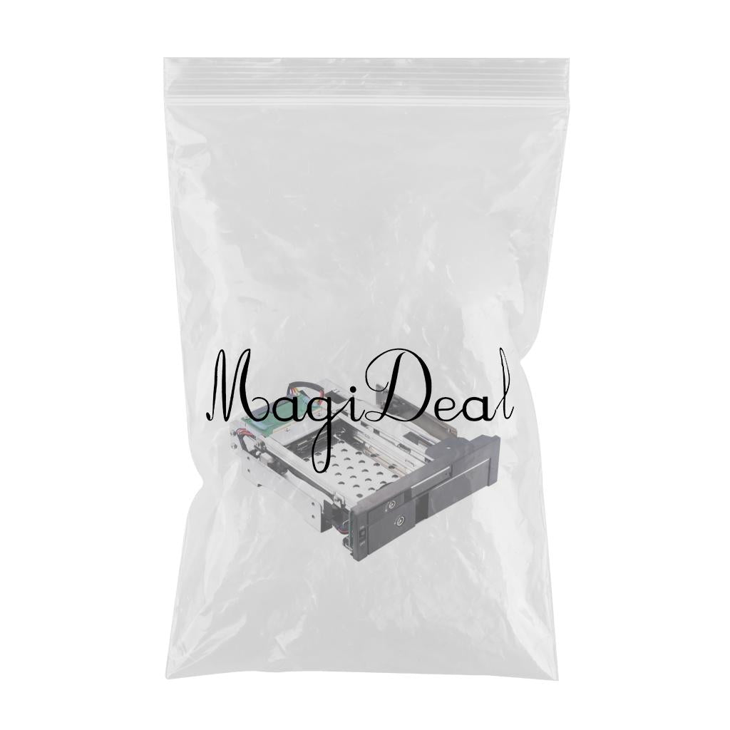 2.5 + 3.5 Inch Hard Drive Caddy Tray Mounting Bracket SATA HDD Frame Black