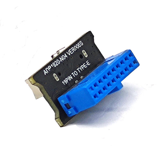 Mainboard USB 3.0 19PIN to 3.1 Type C 180 Converter 20 to 19 Pin Premium