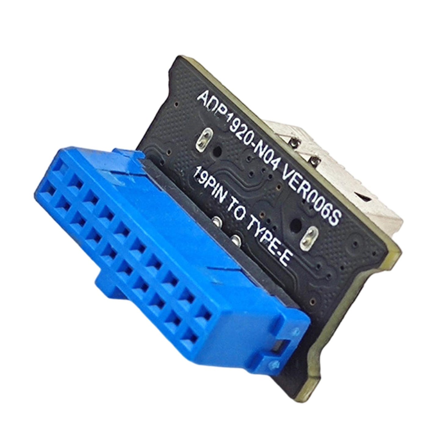 Mainboard USB 3.0 19PIN to 3.1 Type C 180 Converter 20 to 19 Pin Premium