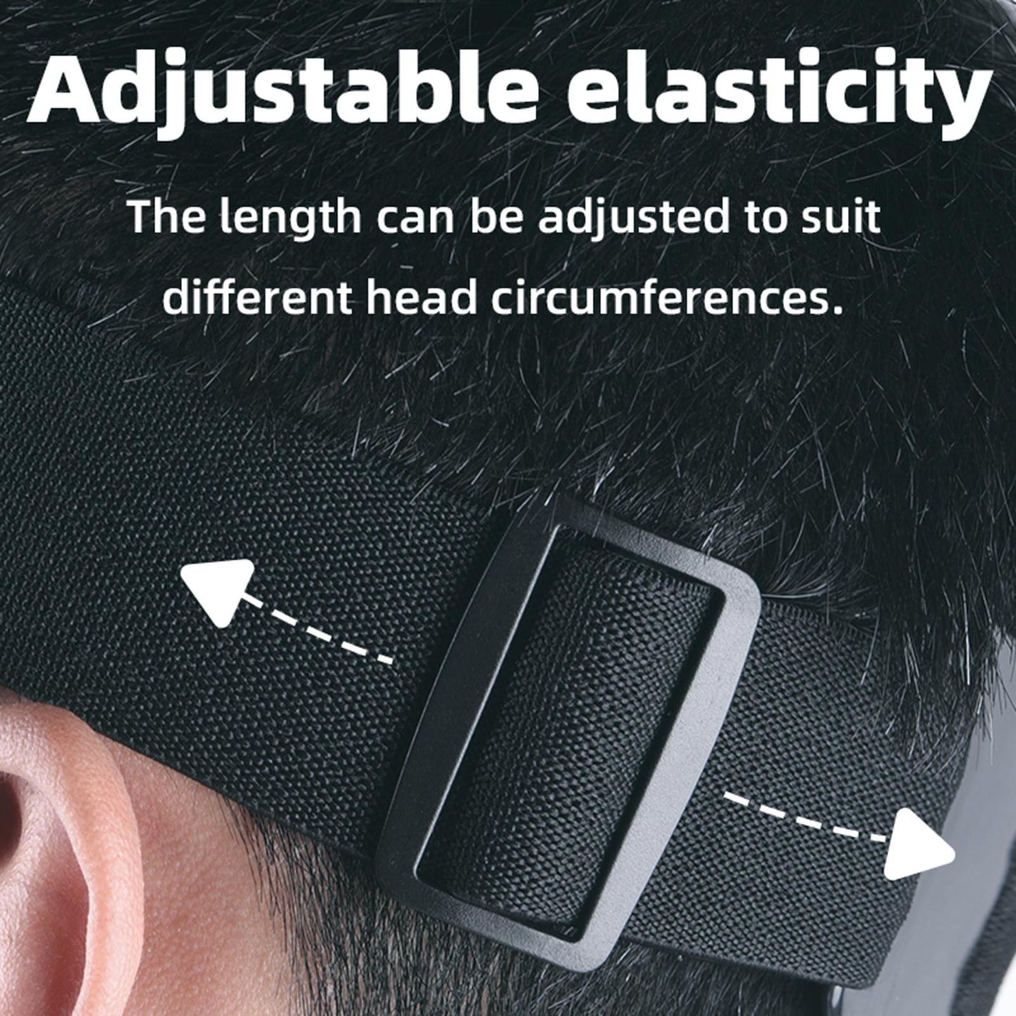 Smartphone Selfie Head Mount Strap Headband for Sports Wide Compatible