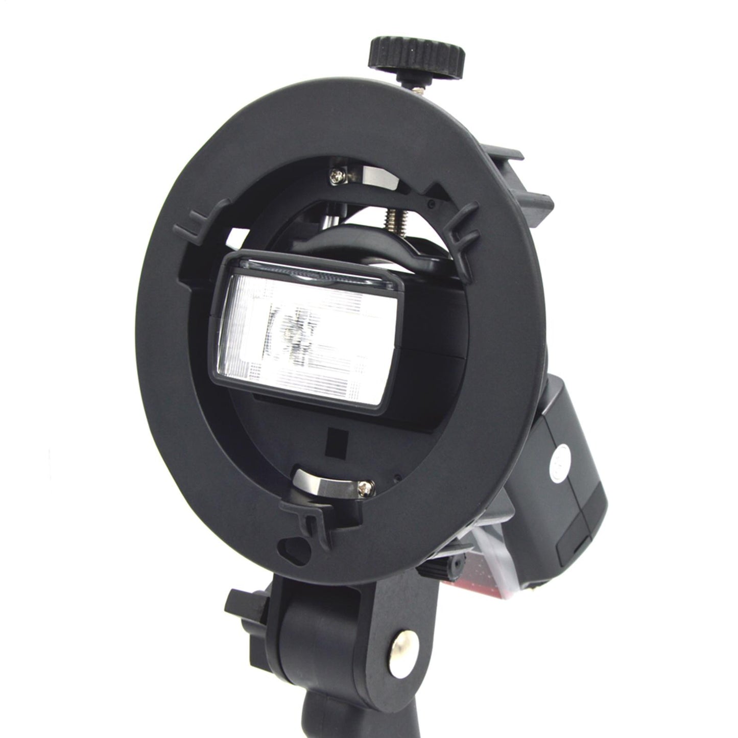 S-Type Flash Speedlight Bracket Softbox Umbrella Bowens Mount Holder Kit