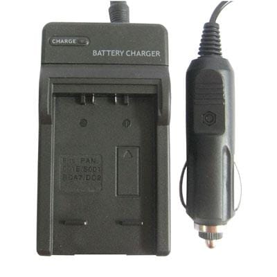 Digital Camera Battery Charger for Panasonic 001E/ S001/ DC2 (Black)