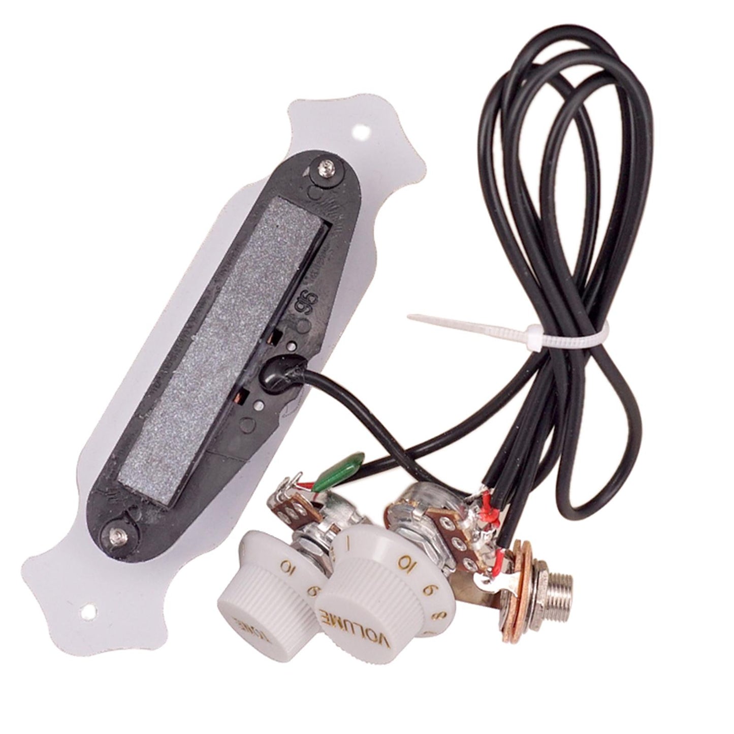 Soundhole Prewired Active Pickup 6 String for Cigar Box Guitar Parts Accs