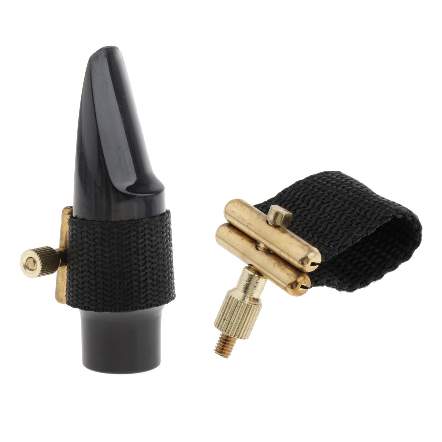 Handmade Sax Ligature Durable Fastener for Sax Part with Adjust Screws ligature clip