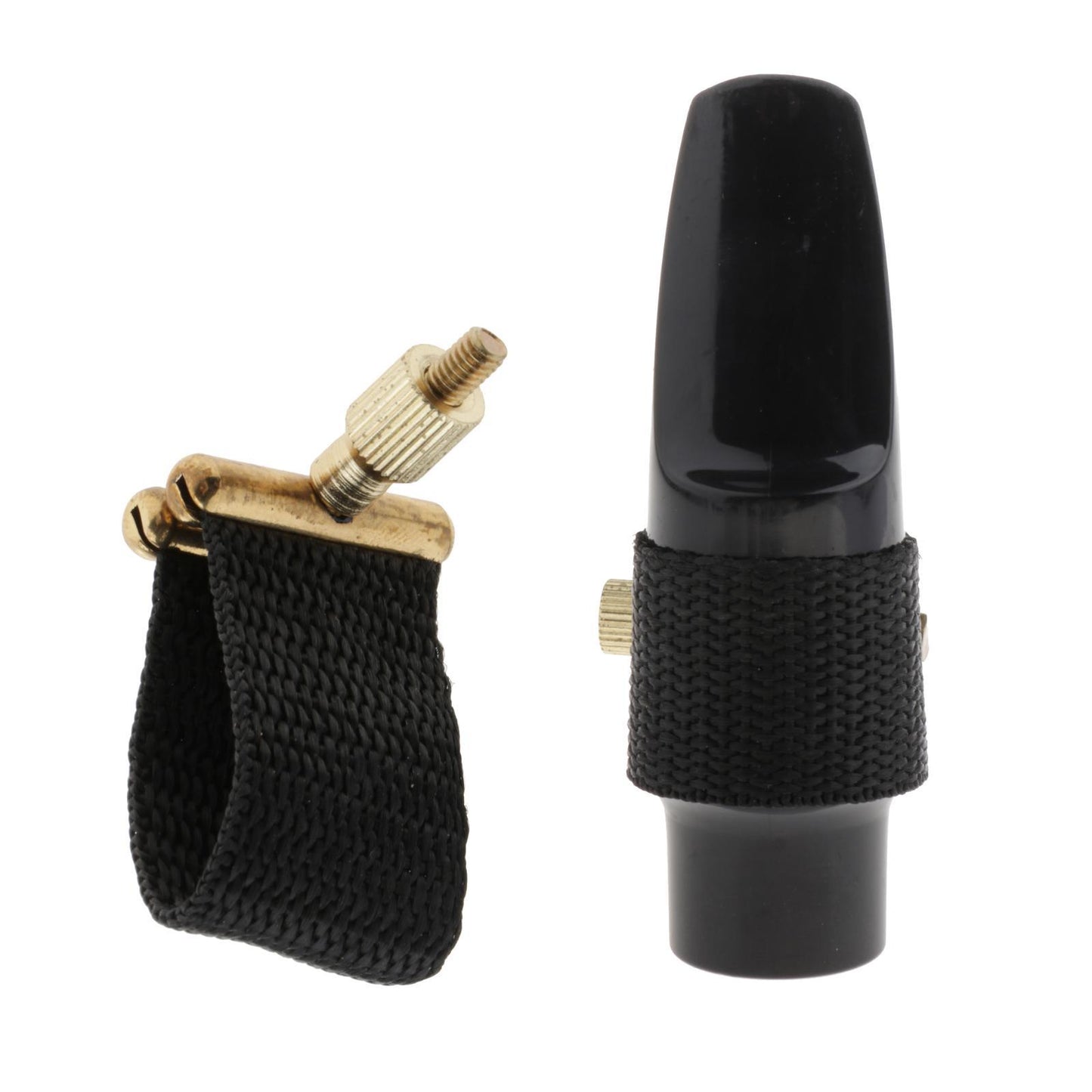 Handmade Sax Ligature Durable Fastener for Sax Part with Adjust Screws ligature clip