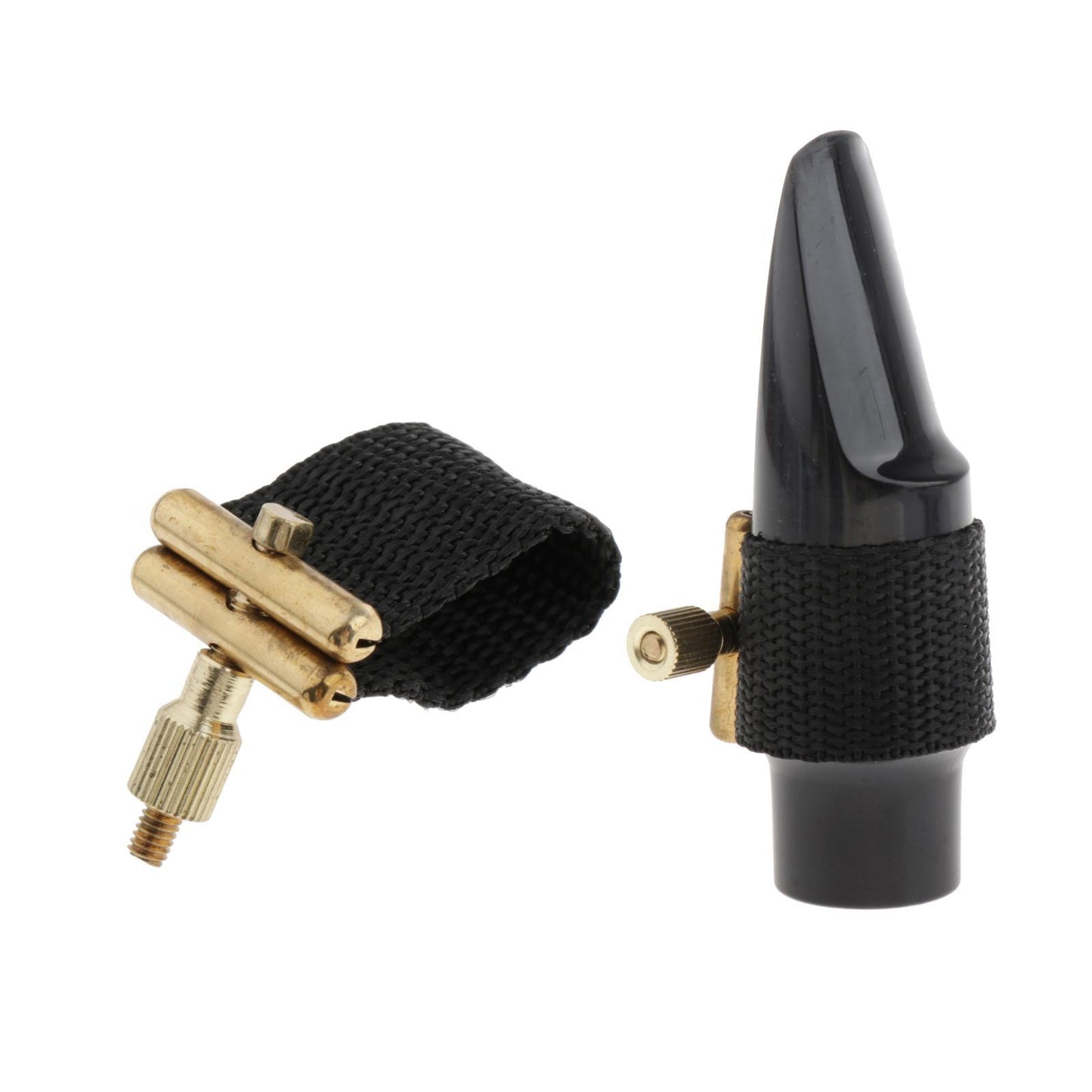 Handmade Sax Ligature Durable Fastener for Sax Part with Adjust Screws ligature clip