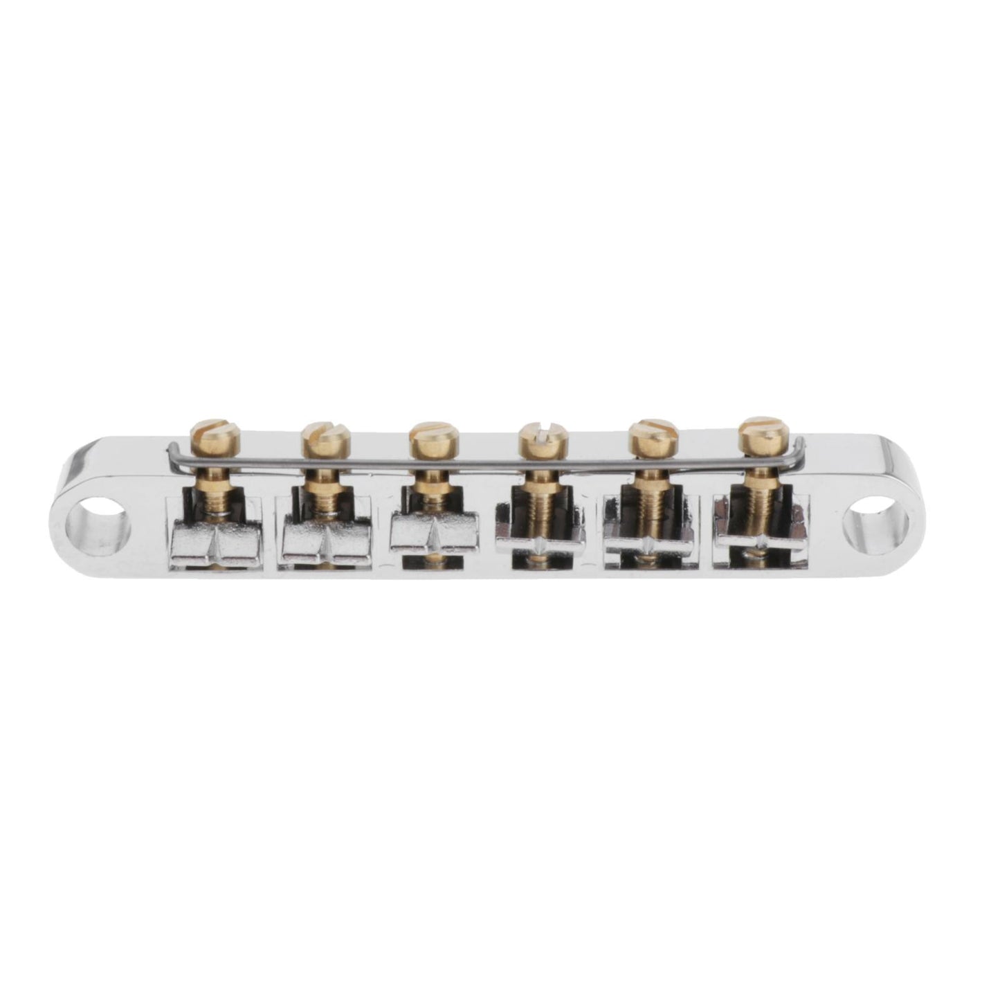 6-String Zinc Alloy Guitar Saddle Bridge Tailpiece Studs for LP Guitar gold screw