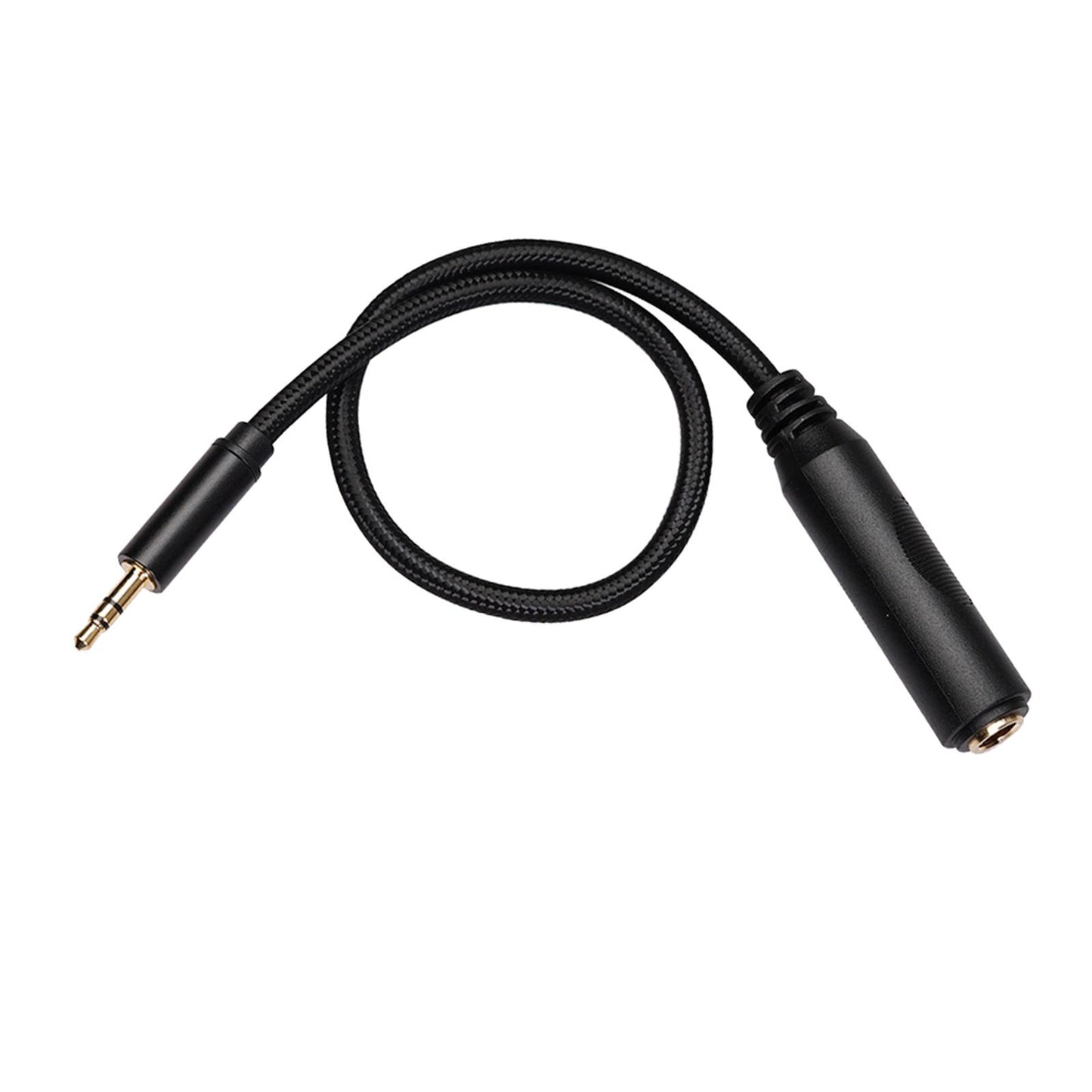 3.5mm Male to 6.35mm Female Stereo Audio Jack Pure Copper Adapter 0.3 meter