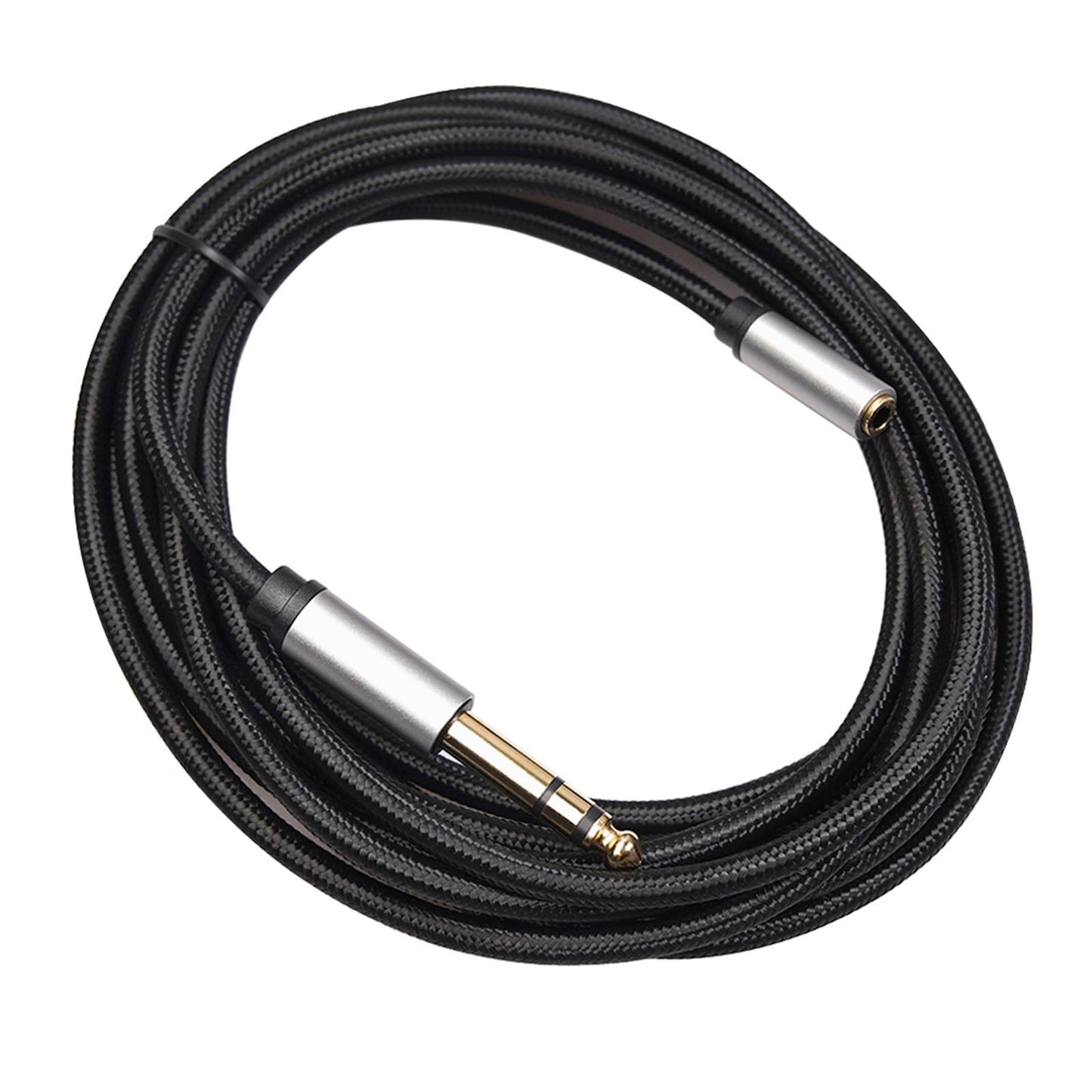 Headphone Adapter 6.35mm Female to 3.5mm Male Stereo Audio Adapter 3 meter