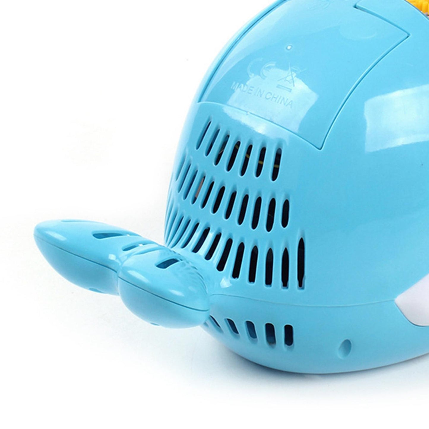 Automatic Bubble Making Machine Whale Bubble Maker Bubble Blower Toy Blue