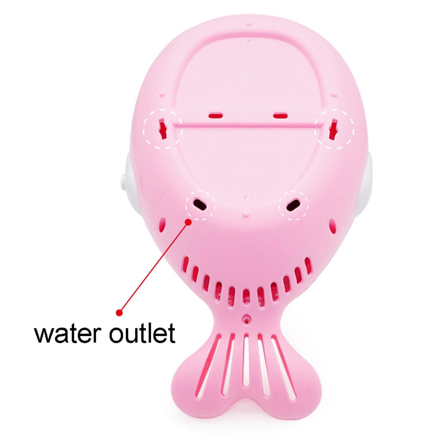 Automatic Bubble Making Machine Whale Bubble Maker Bubble Blower Toy Pink