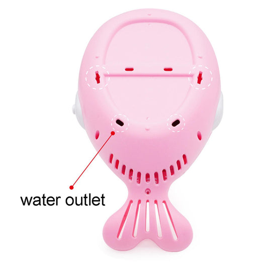 Automatic Bubble Making Machine Whale Bubble Maker Bubble Blower Toy Pink