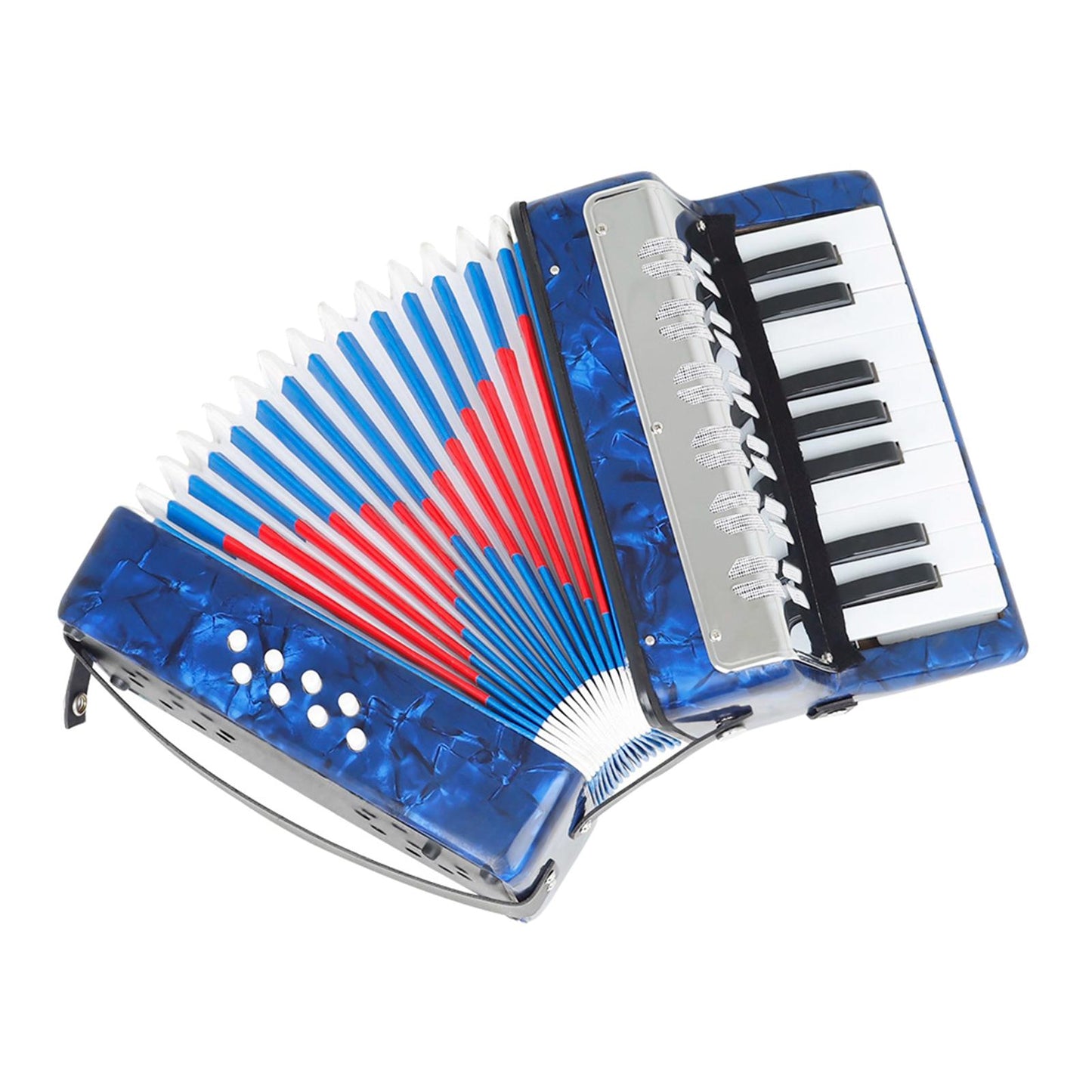 Professional 17 Key 8 Bass Piano Accordion Keyboard Instrument Gifts