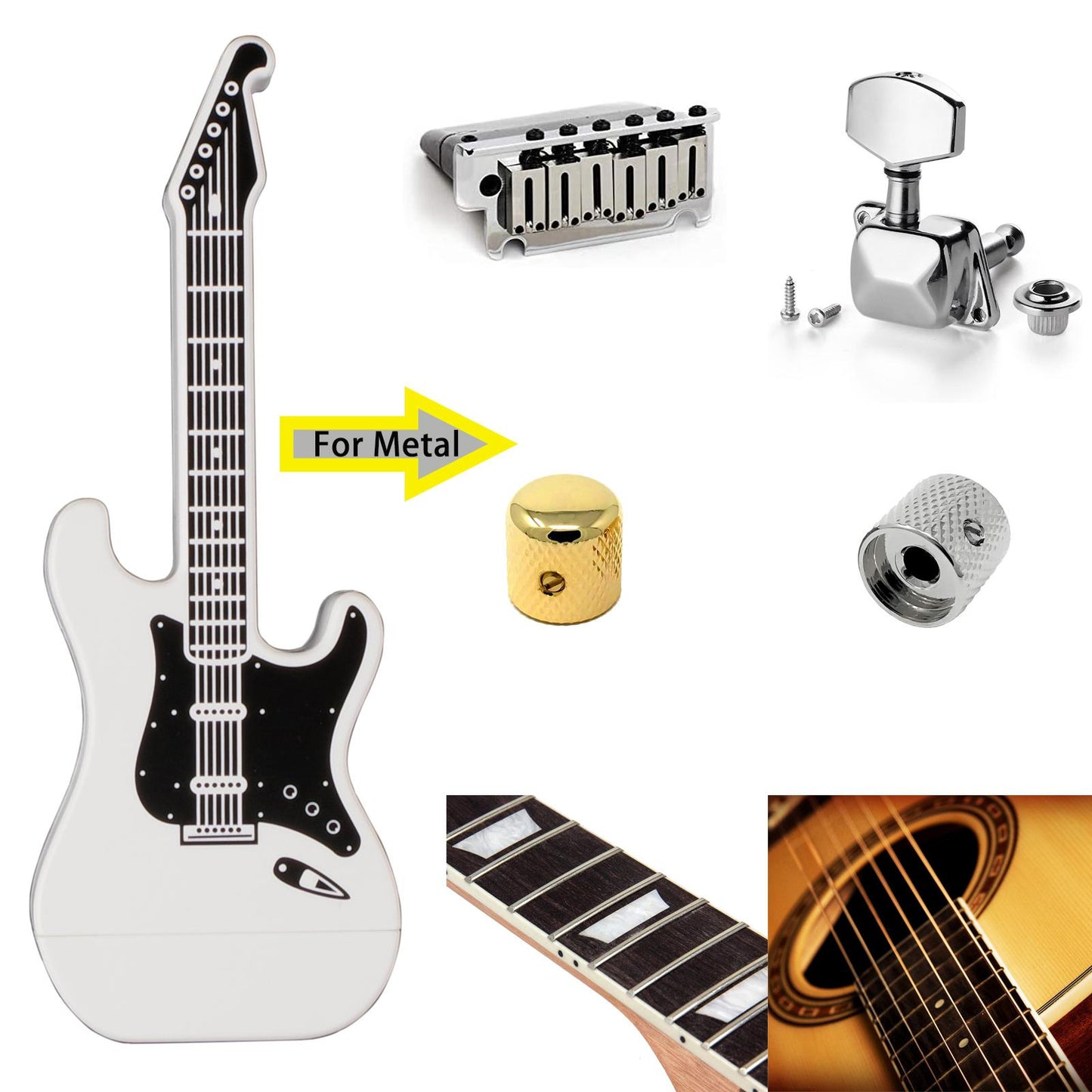 Guitar String Cleaner Lubricant Oil Polish Bass Rust Cleaning Brush Care