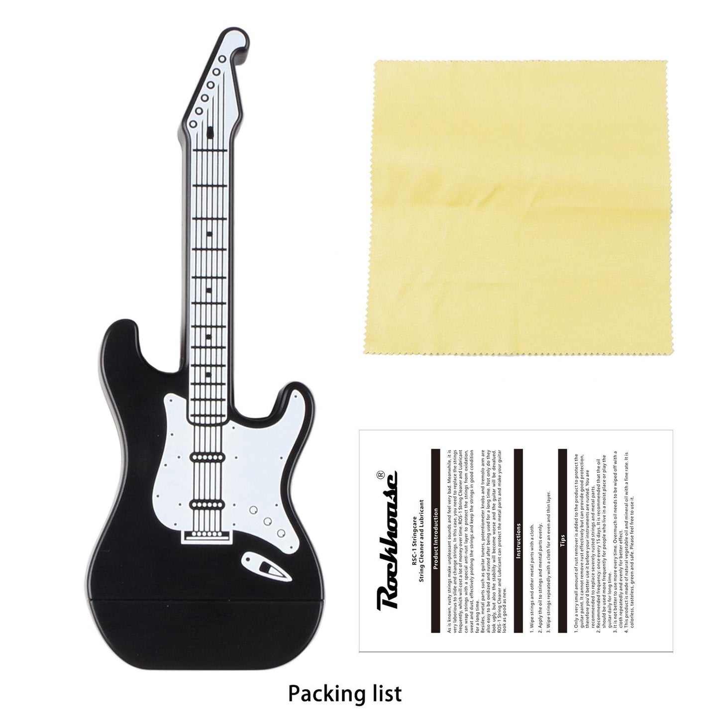Guitar Ukulele Bass Fretboard Oil Conditioner Wipes Maintain for Guitar
