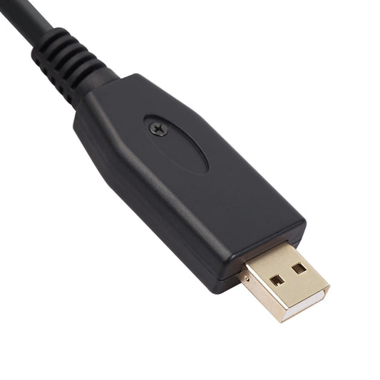 2M Guitar Bass 1/4'' 6.35mm Jack To USB Link Instrument Cable Adapter