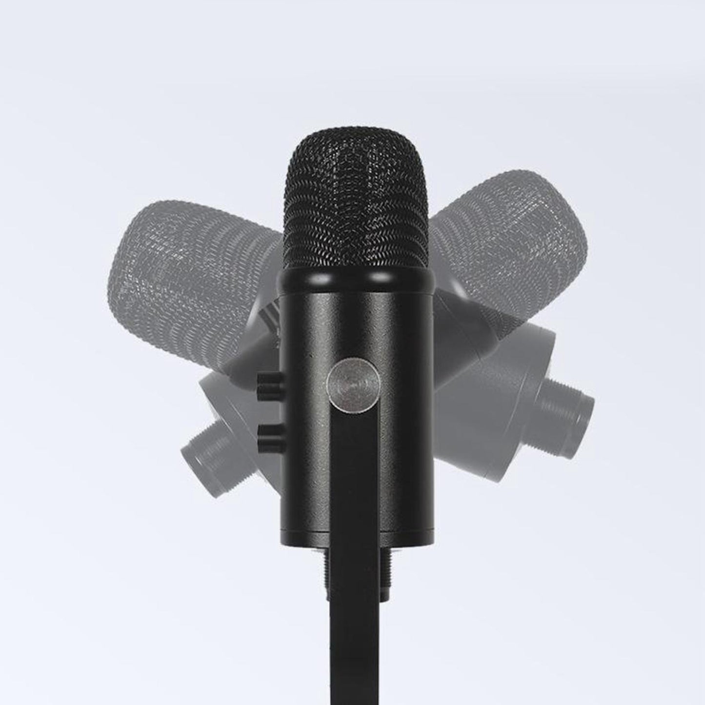 Condenser Podcasting Podcast Microphone w/ Mic Stand USB Cables Computer Mic