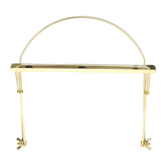 Harmonica Holder Adjustable Professional Neck Stand Gold for 24 Holes