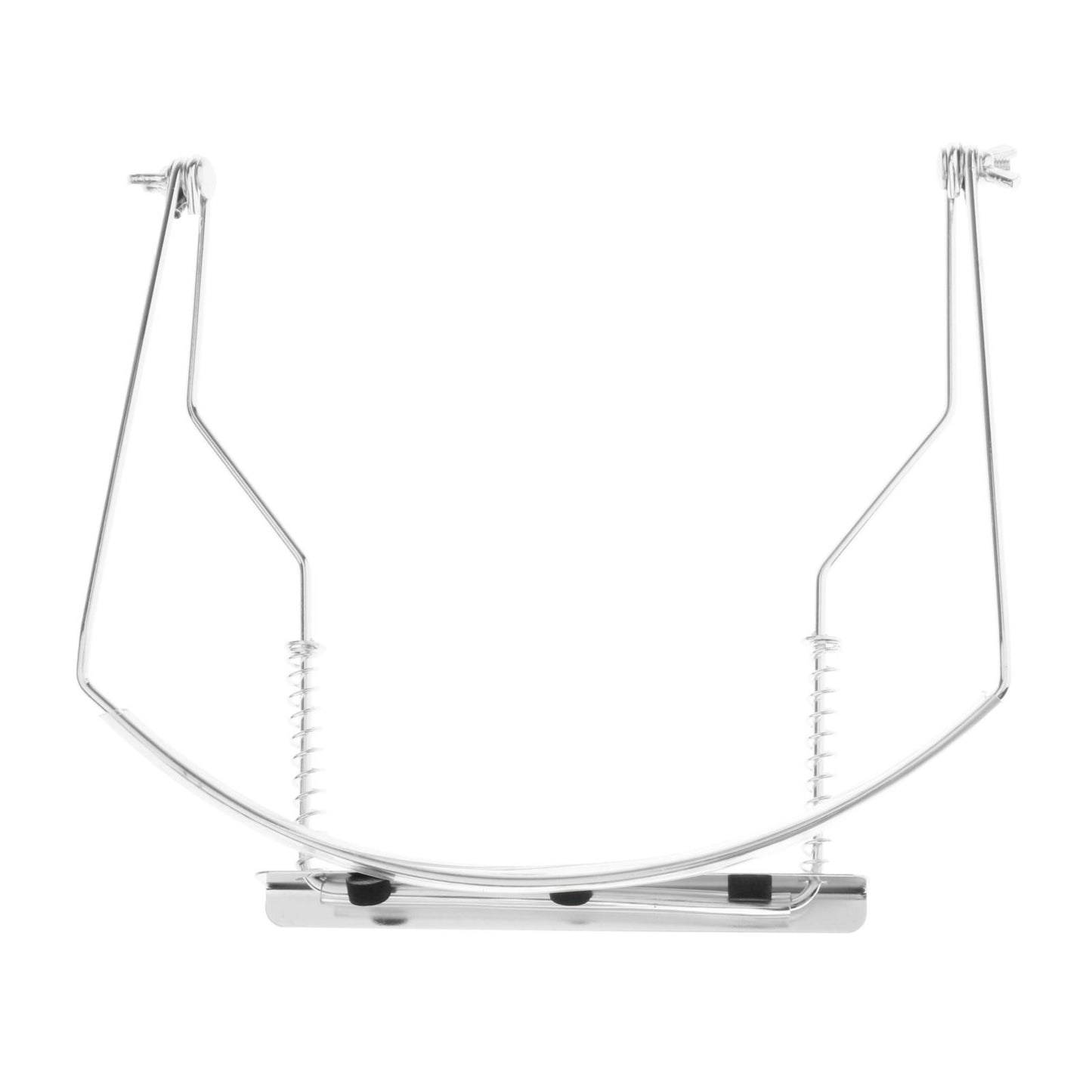 Harmonica Holder Adjustable Professional Neck Stand Silver for 10 Holes