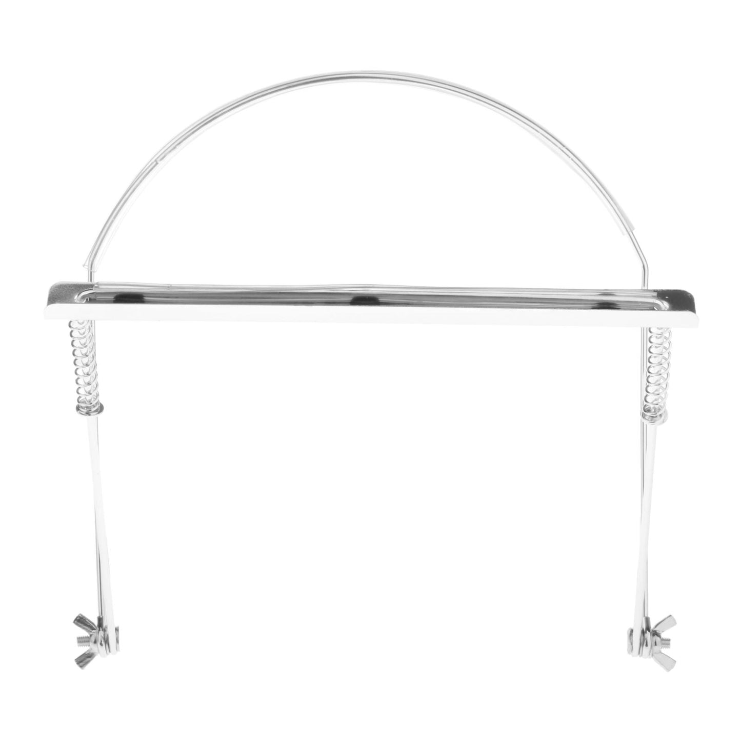 Harmonica Holder Adjustable Professional Neck Stand Silver for 24 Holes