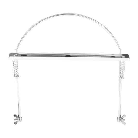 Harmonica Holder Adjustable Professional Neck Stand Silver for 24 Holes
