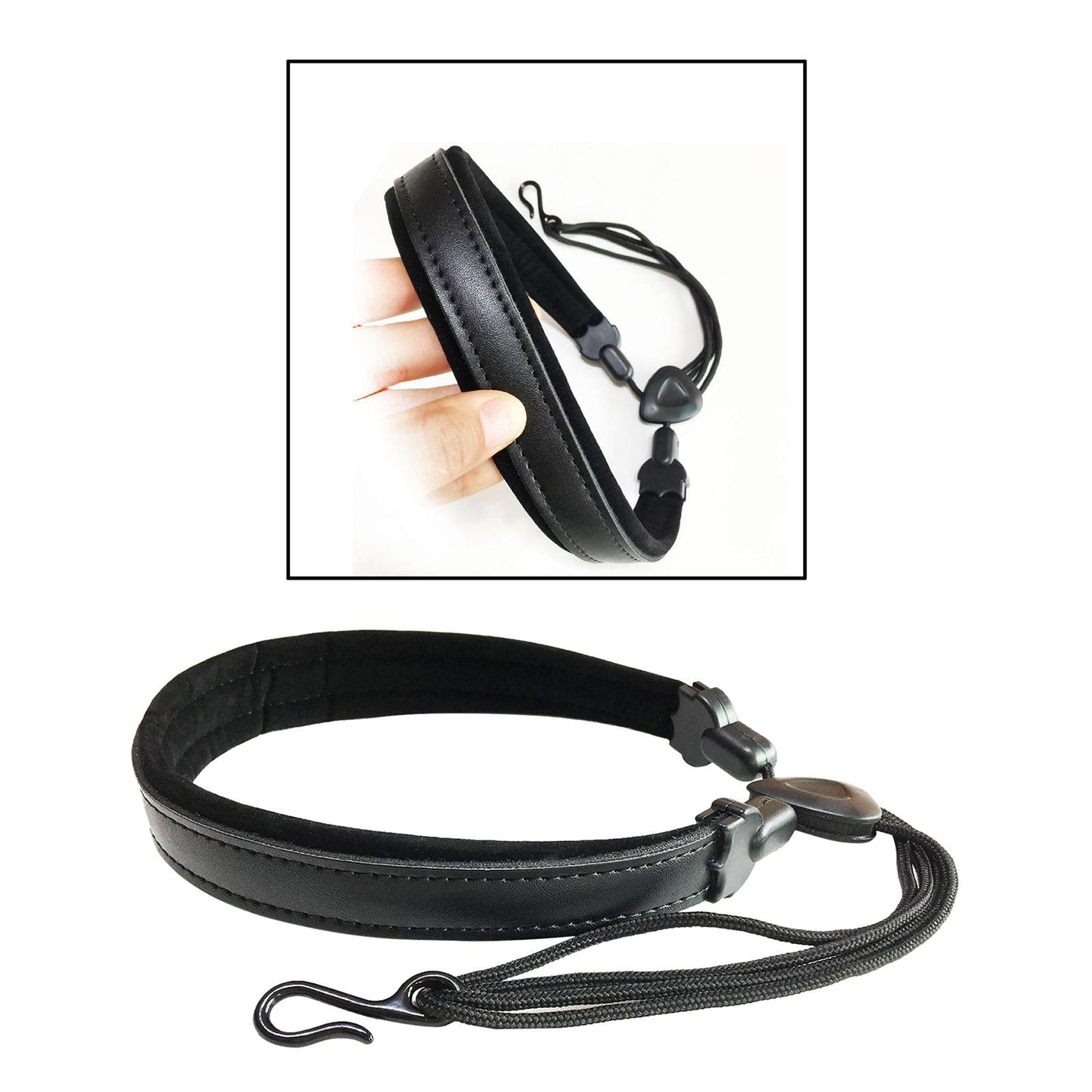 Professional Thick Padded Saxophone Neck Strap Sax Clarinet Strap Narrow