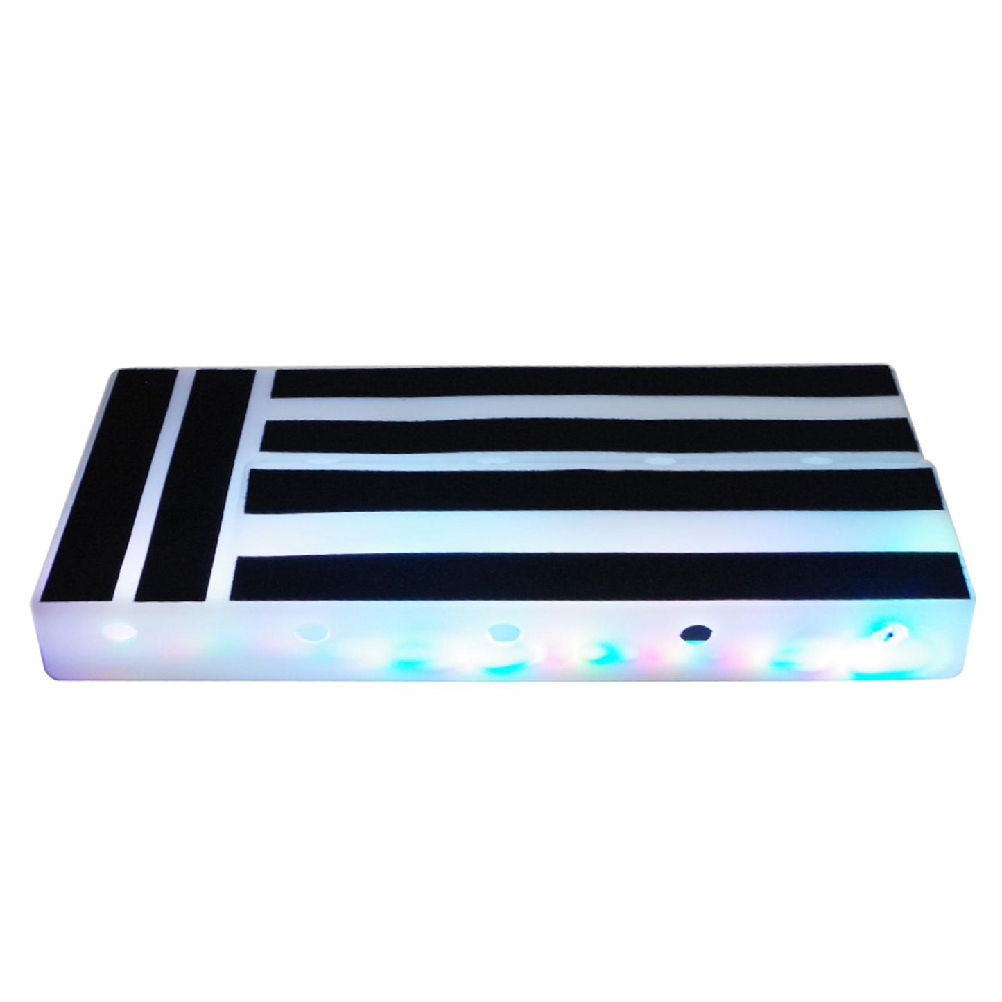 Durable Guitar Effect Pedal Board Built-in LED for Guitar w/ Light Effect