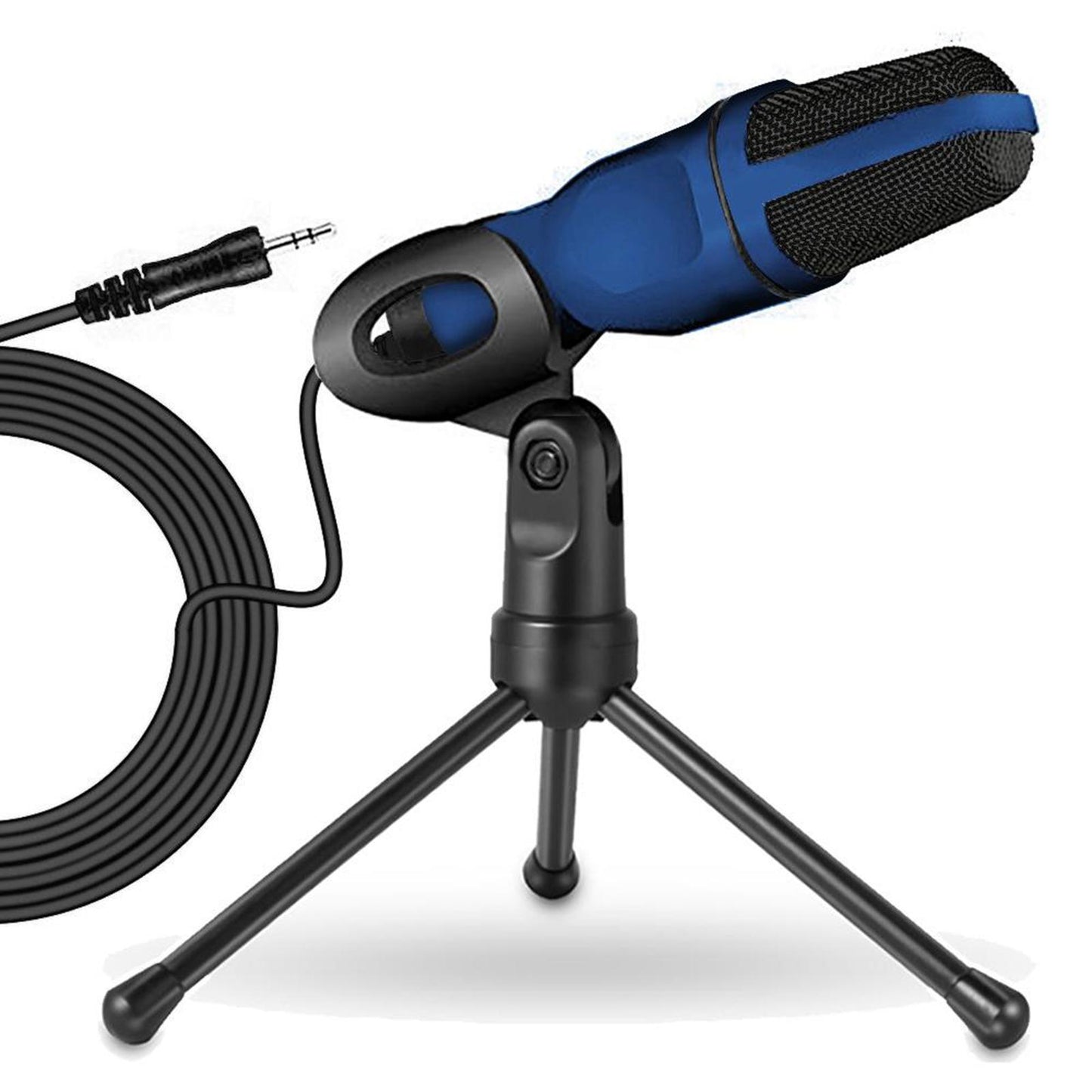 USB Microphone Computer Condenser PC Gaming Mic with Desktop Tripod Stand