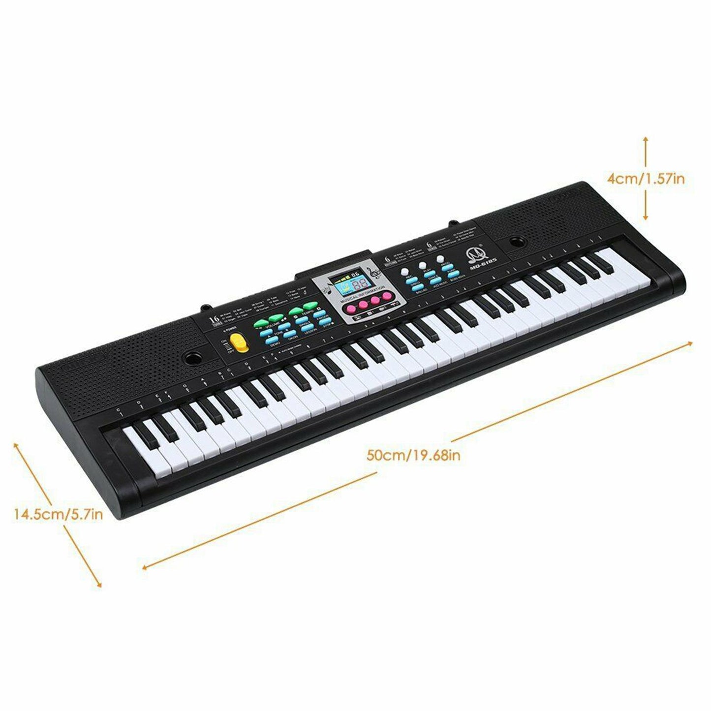 61 Key Digital Music Electronic Keyboard Key Board Electric Piano Kids Gifts