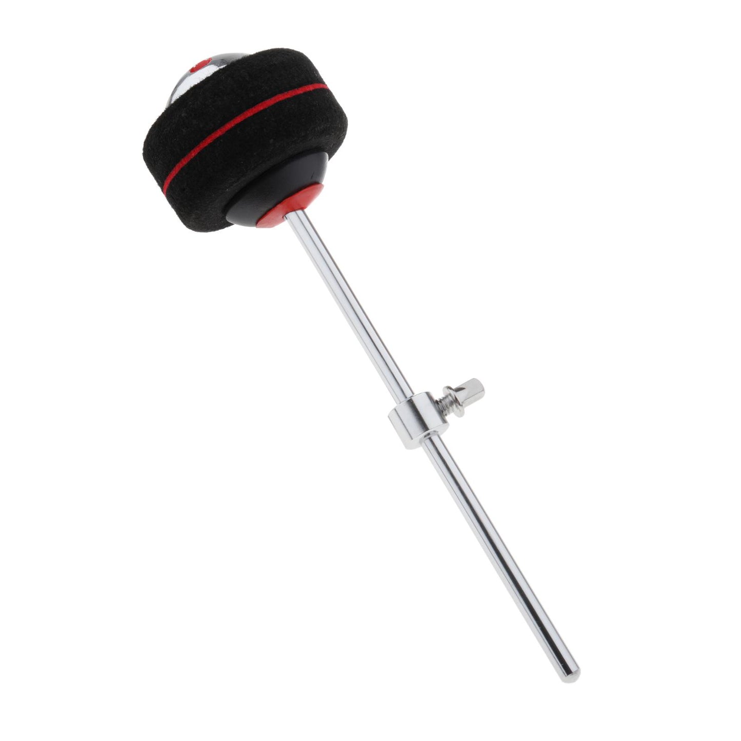 Drum Kick Beater Head Steel Black Felt Pedal Beater Percussion Instrument