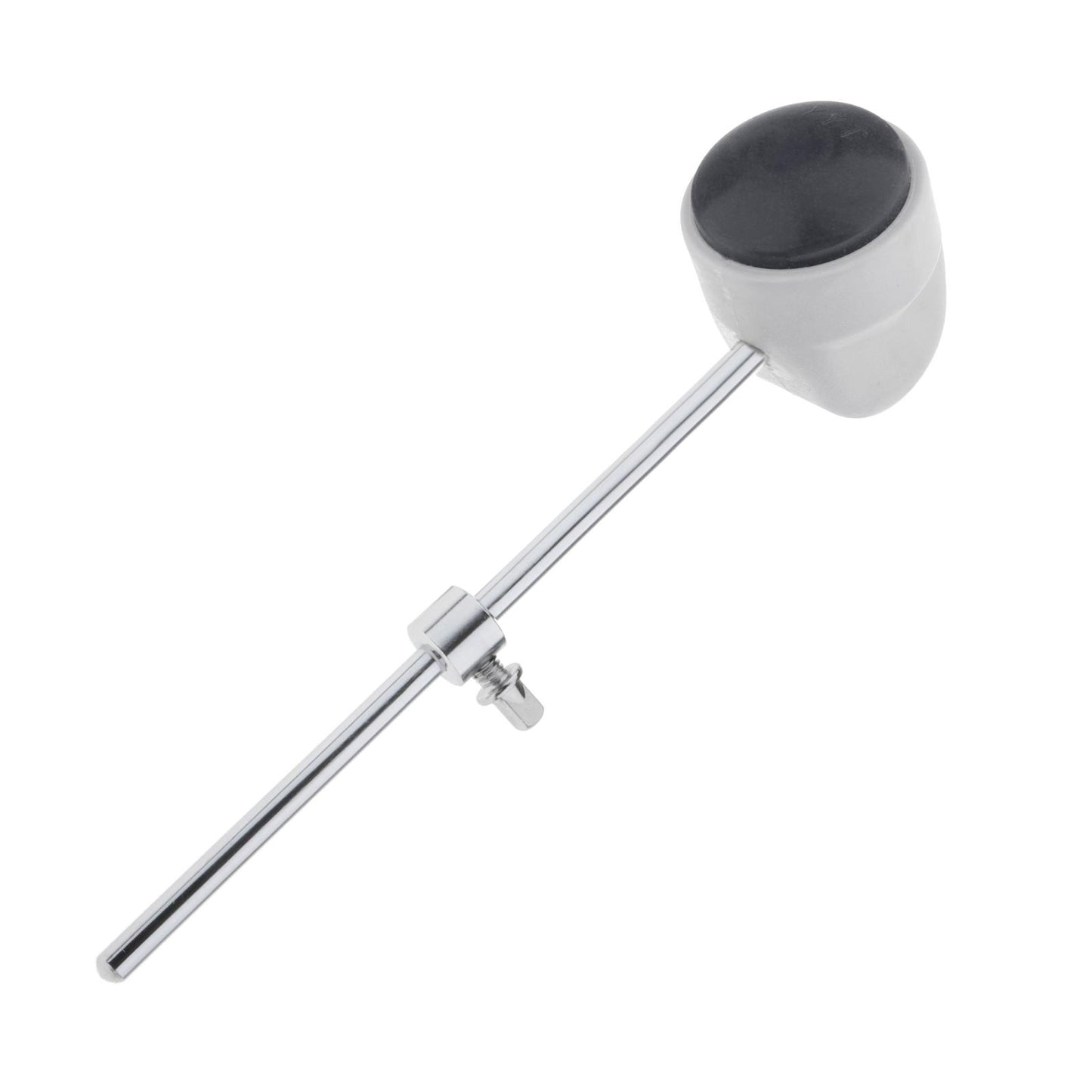Drum Kick Beater Head Stainless Steel Drum Pedal Beater Parts Silicone Gray